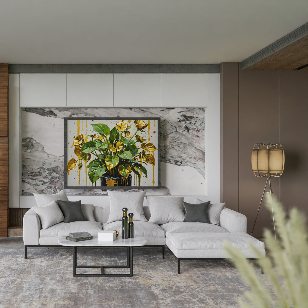 arte digital para imprimir - Arte Floral Abstrata