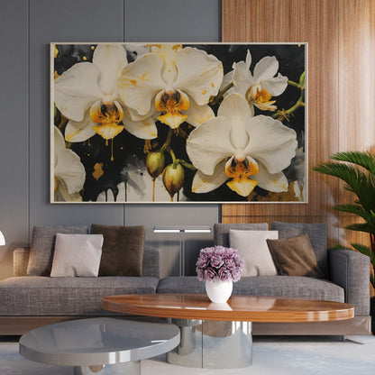 prints decorativos - Arte Floral Abstrata