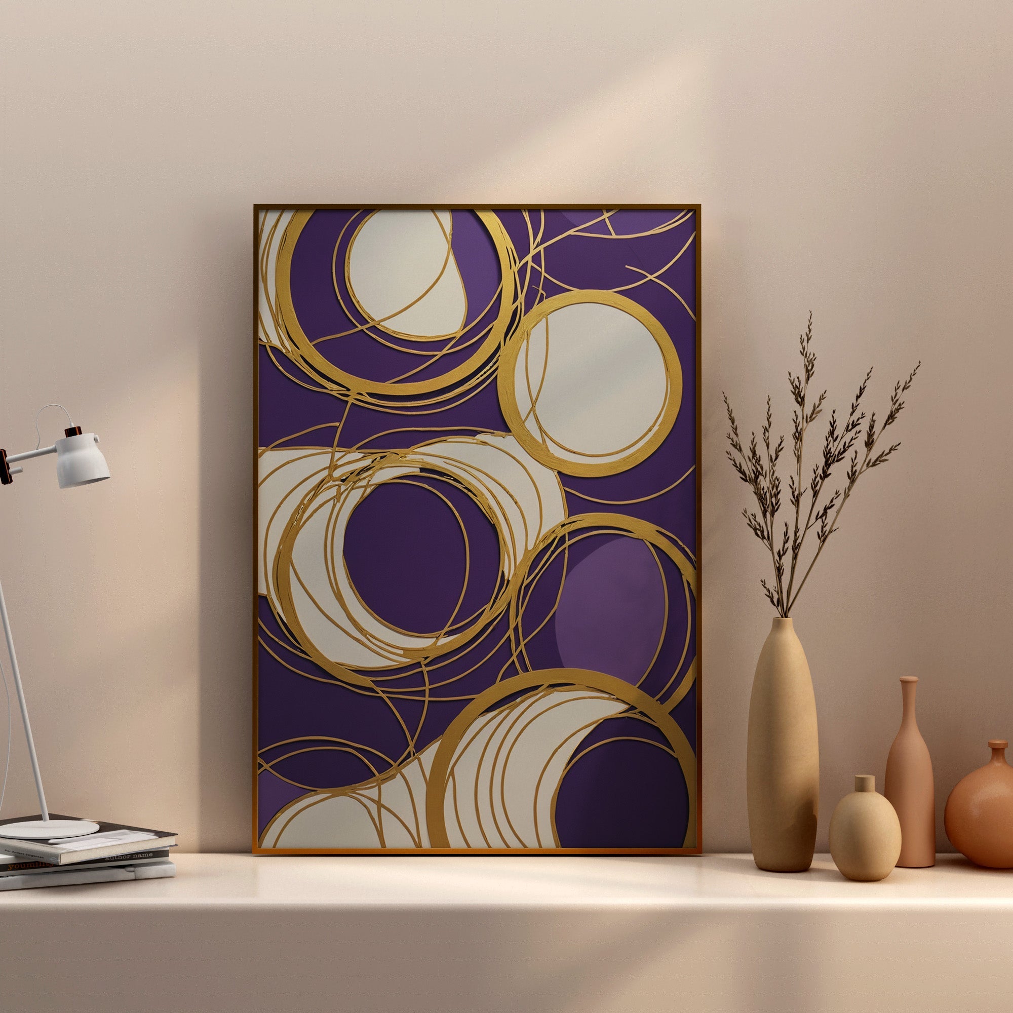 galería de cuadros - Impressão de Redemoinho Abstrato