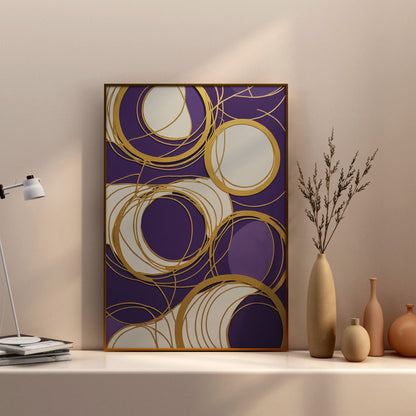 galeria de quadros - Impressão de Redemoinho Abstrato