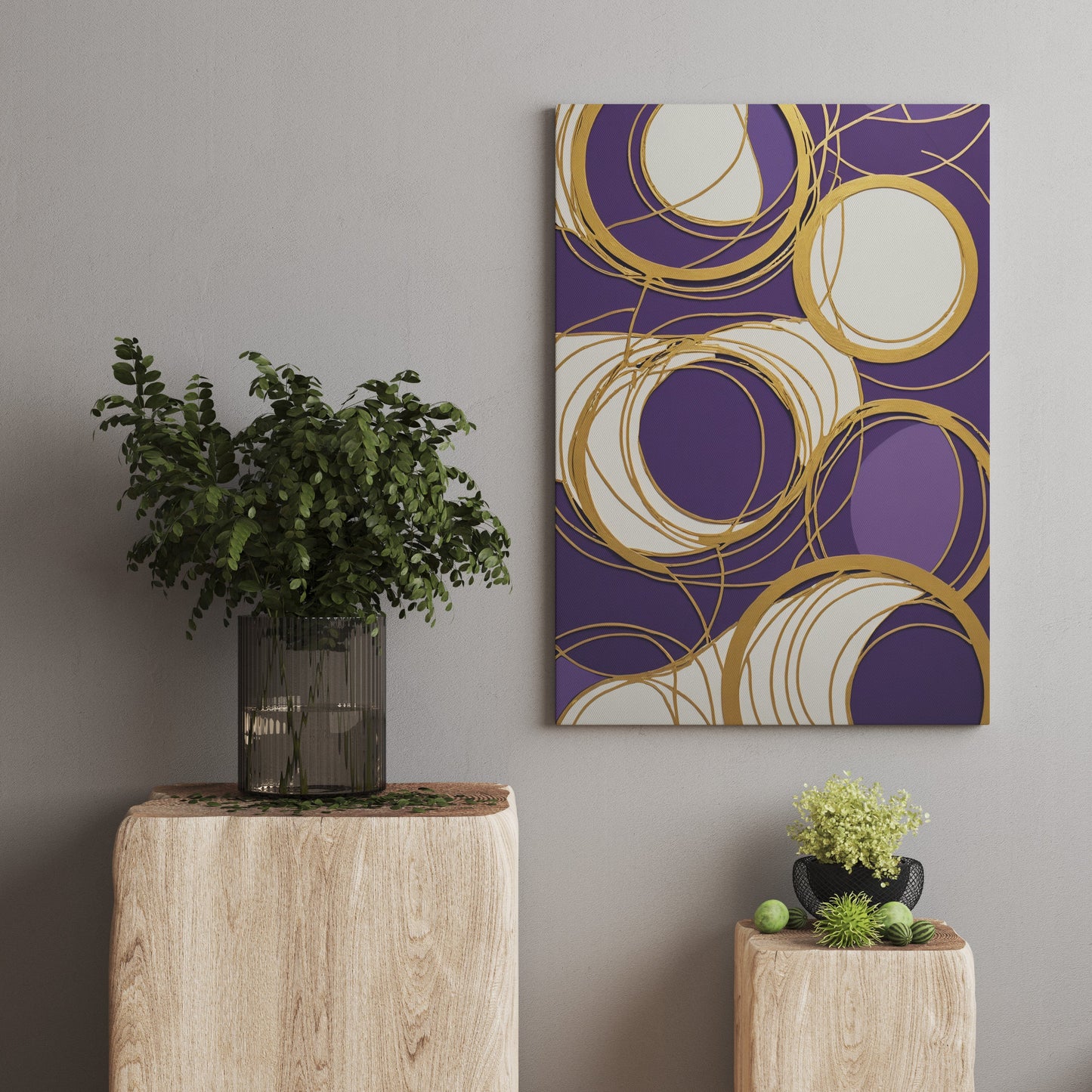 galeria de quadros - Impressão de Redemoinho Abstrato