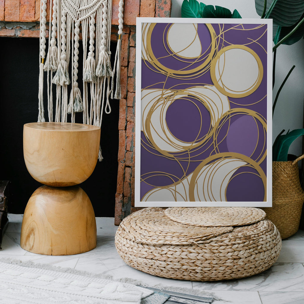 galería de cuadros - Impressão de Redemoinho Abstrato