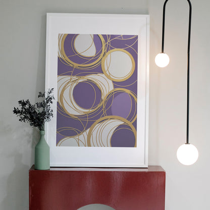galeria de quadros - Impressão de Redemoinho Abstrato