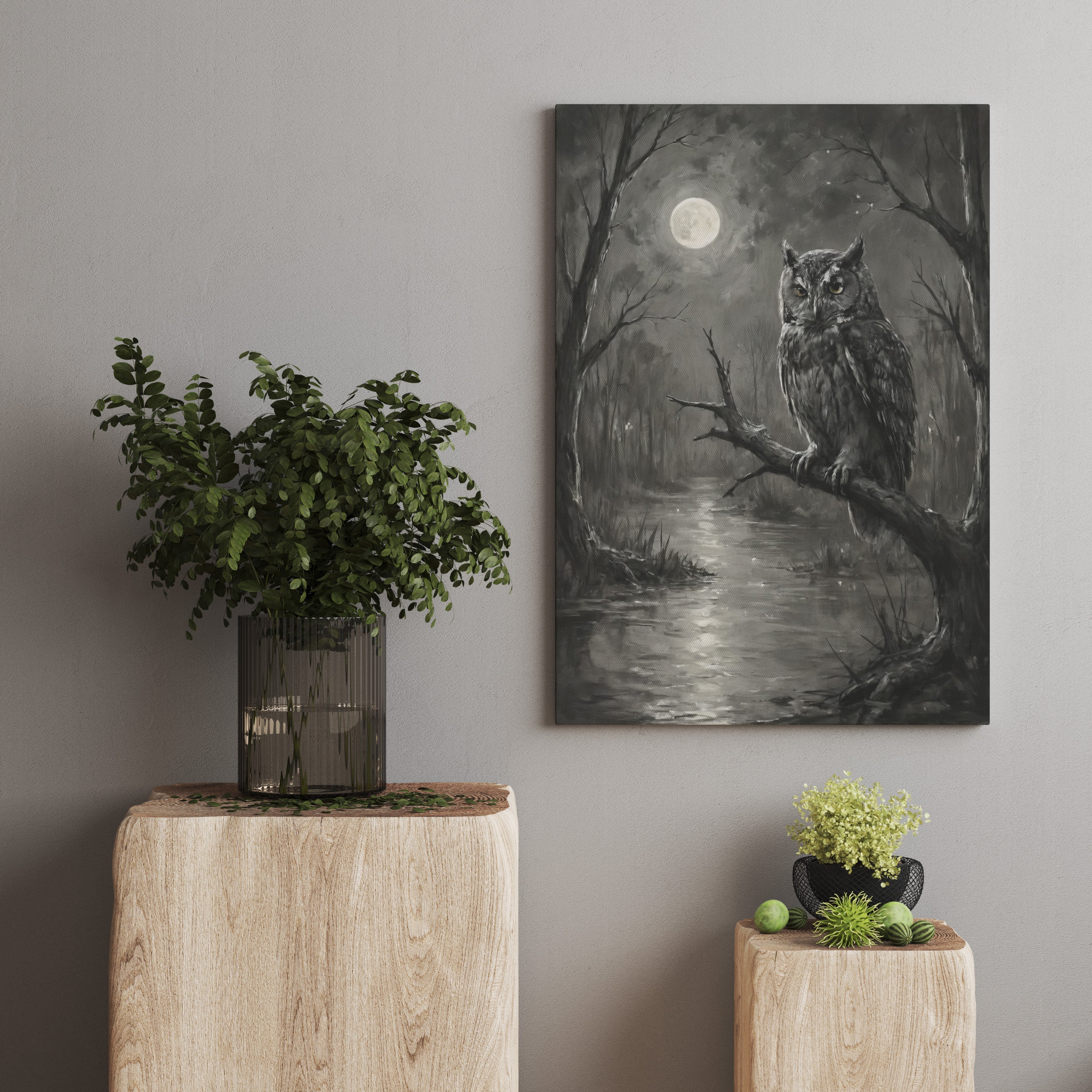 cuadros minimalistas - Impresión artística a carvão