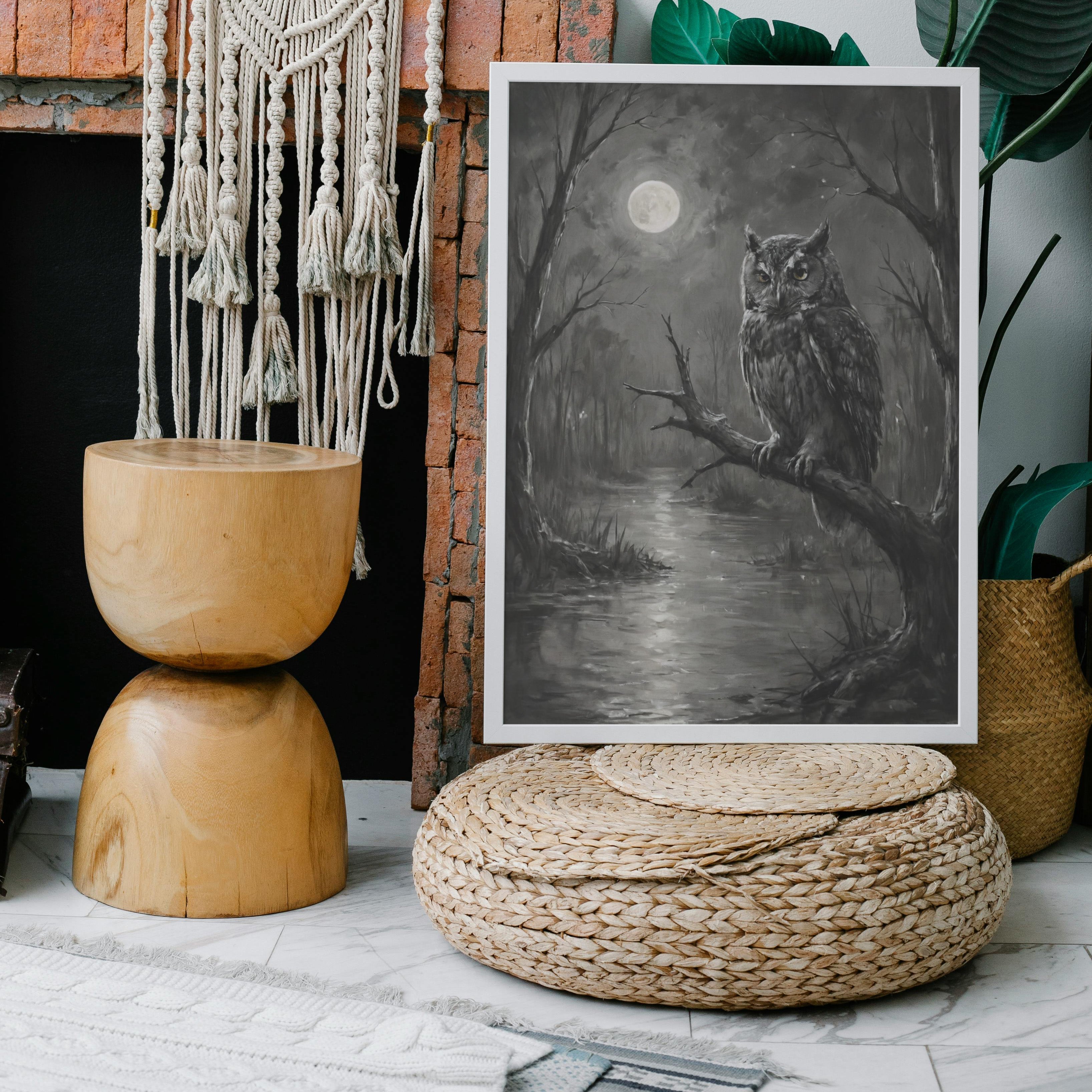 cuadros minimalistas - Impresión artística a carvão