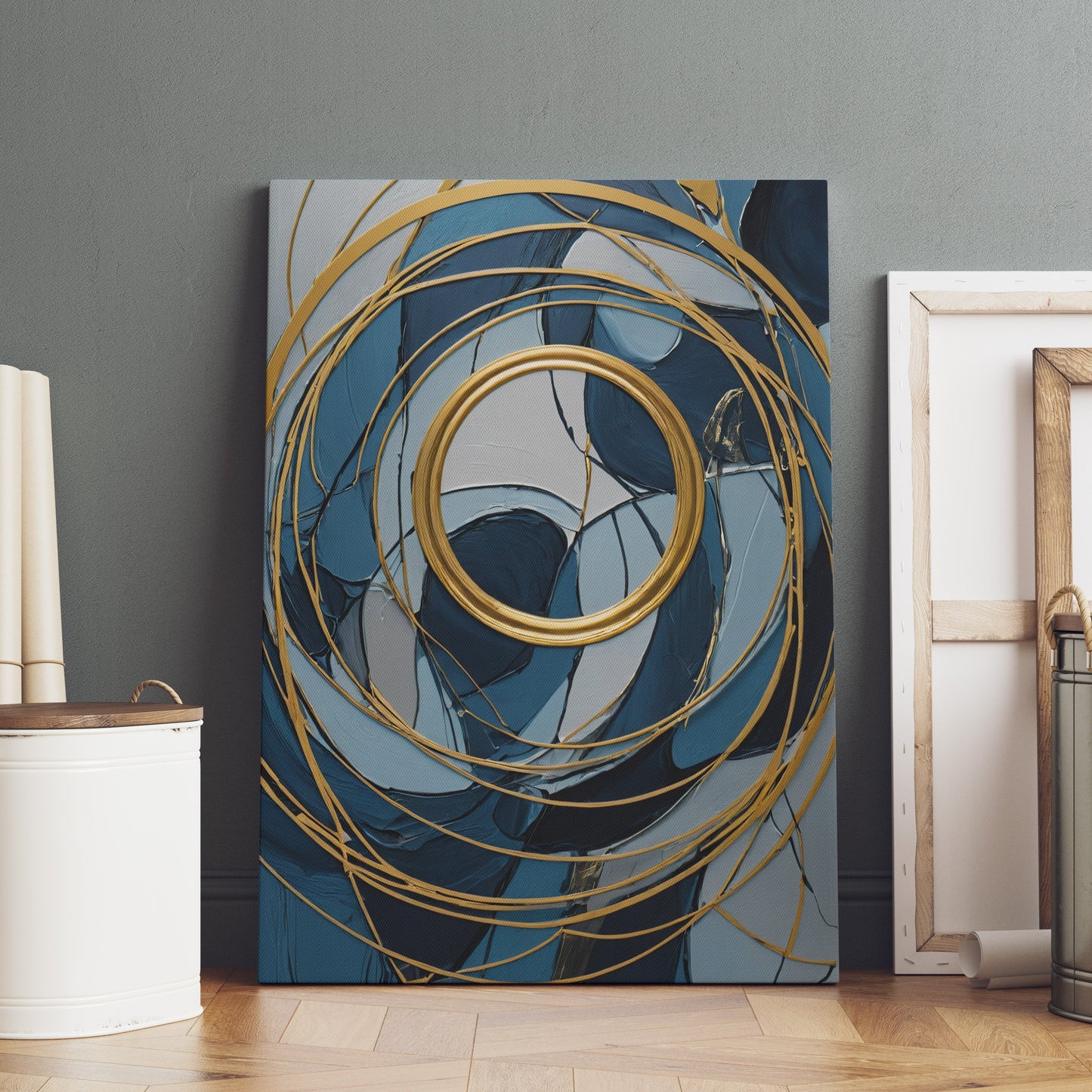 quadros para cozinha - Impressão de Redemoinho Abstrato