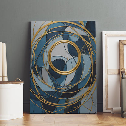 quadros para cozinha - Impressão de Redemoinho Abstrato