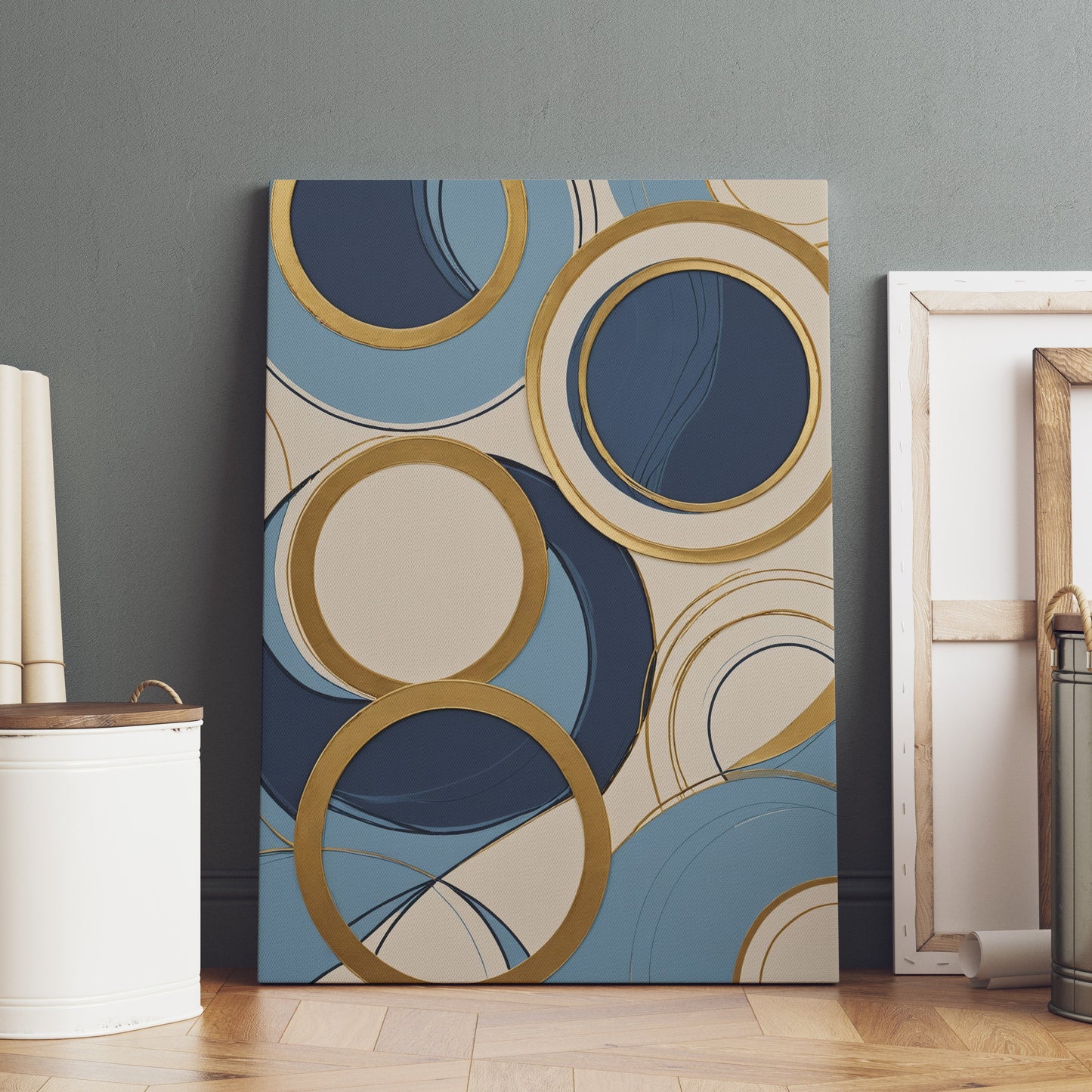 decoração com quadros - Impressão de Redemoinho Abstrato