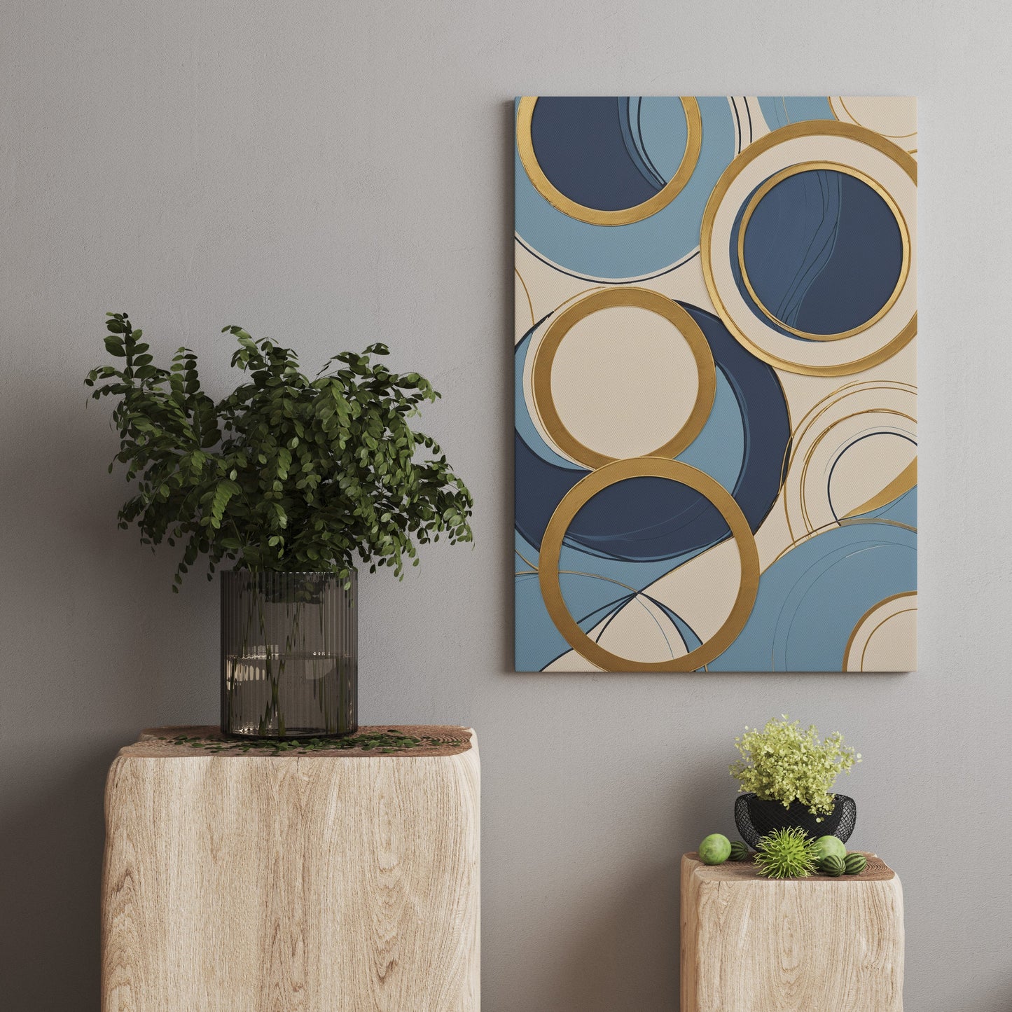 decoração com quadros - Impressão de Redemoinho Abstrato