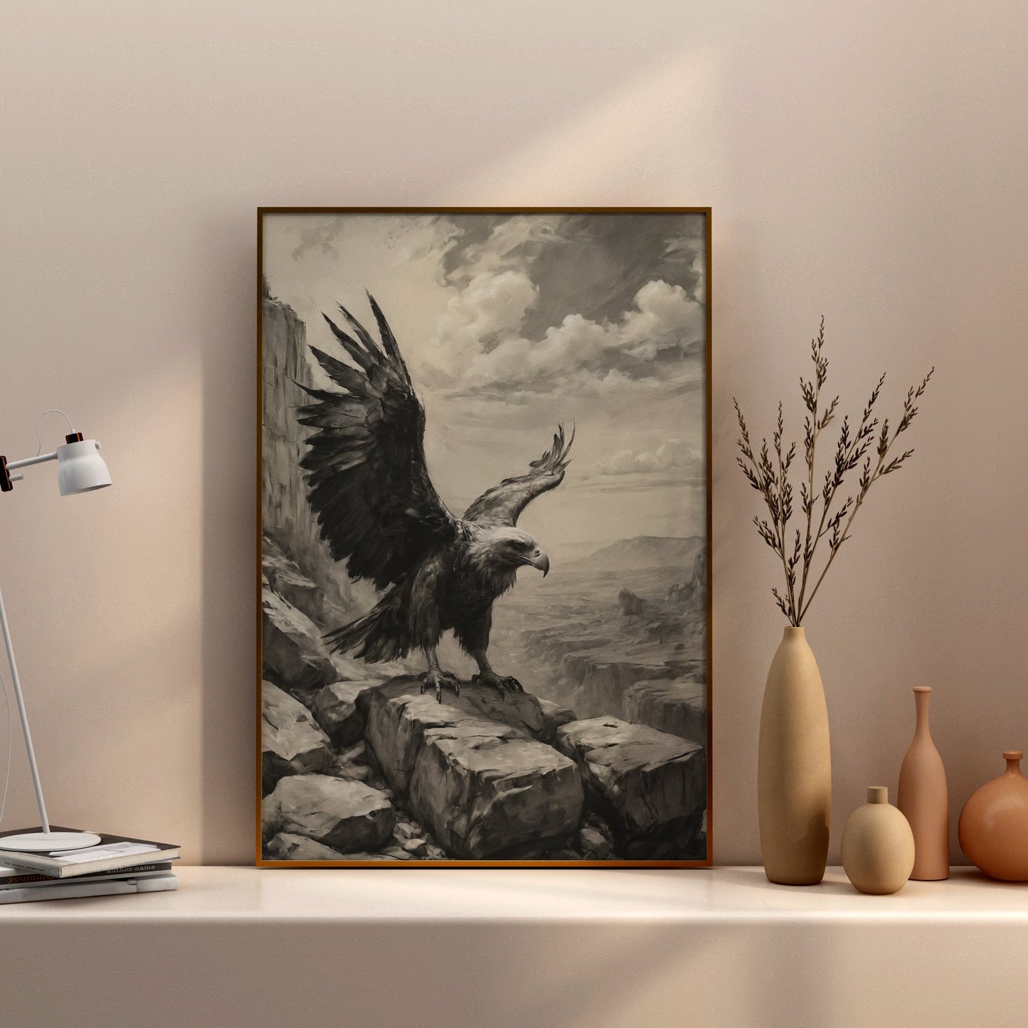 quadros vintage - Impressão Artística em Carvão