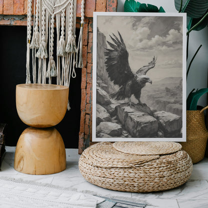 quadros vintage - Impressão Artística em Carvão