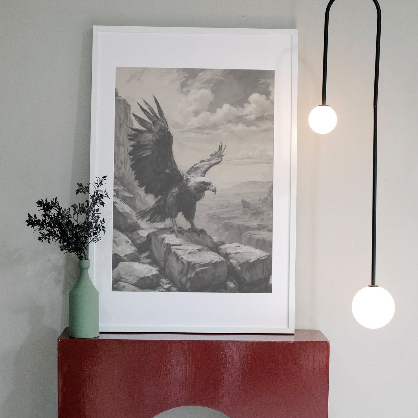 quadros vintage - Impressão Artística em Carvão