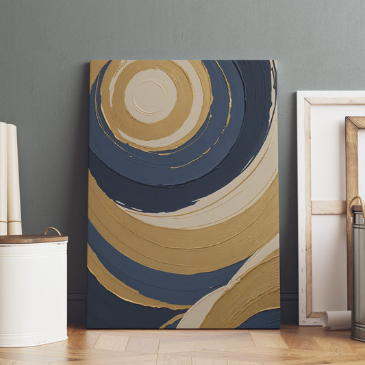quadros para sala - Impressão de Redemoinhos Abstratos