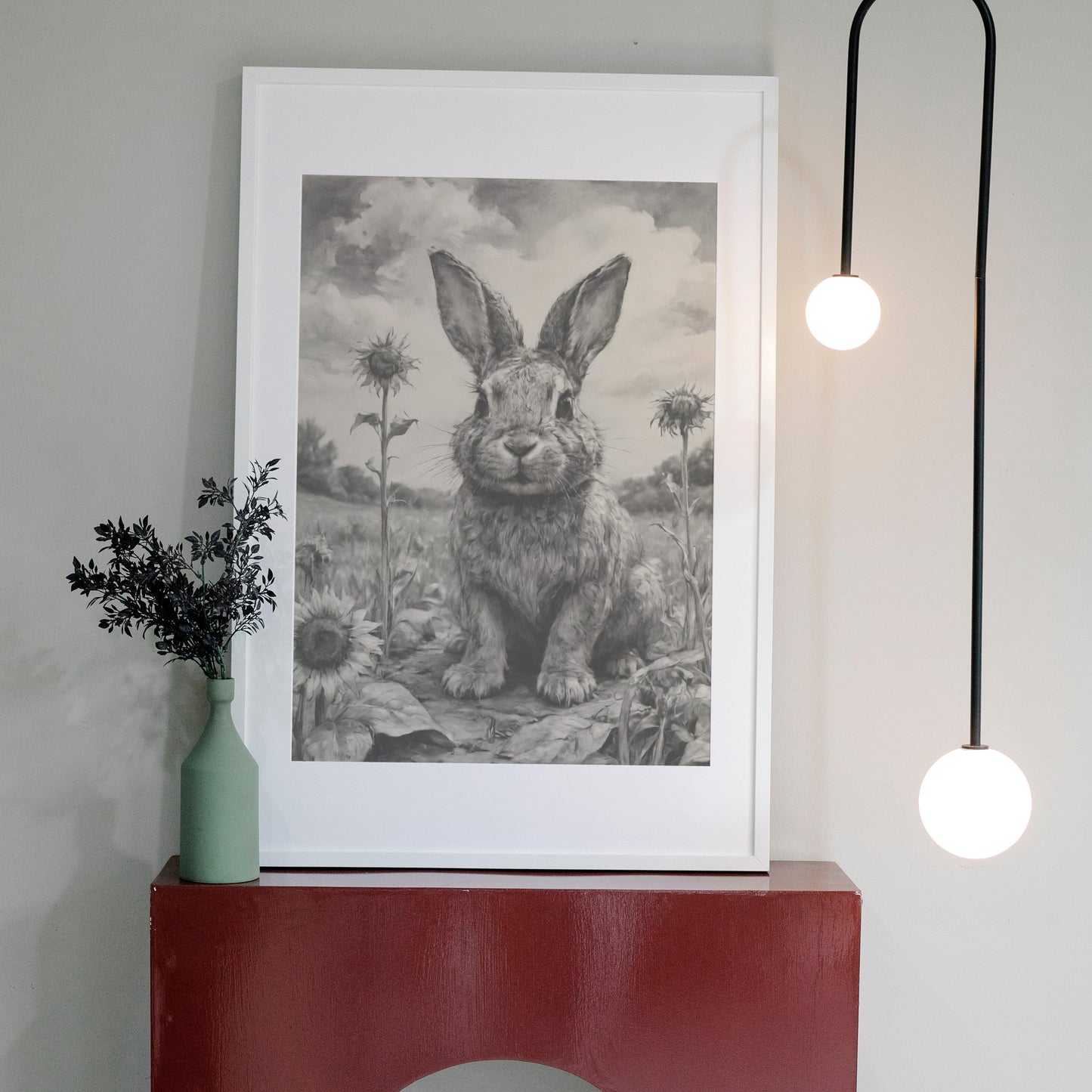 prints decorativos - Impressão artística em carvão