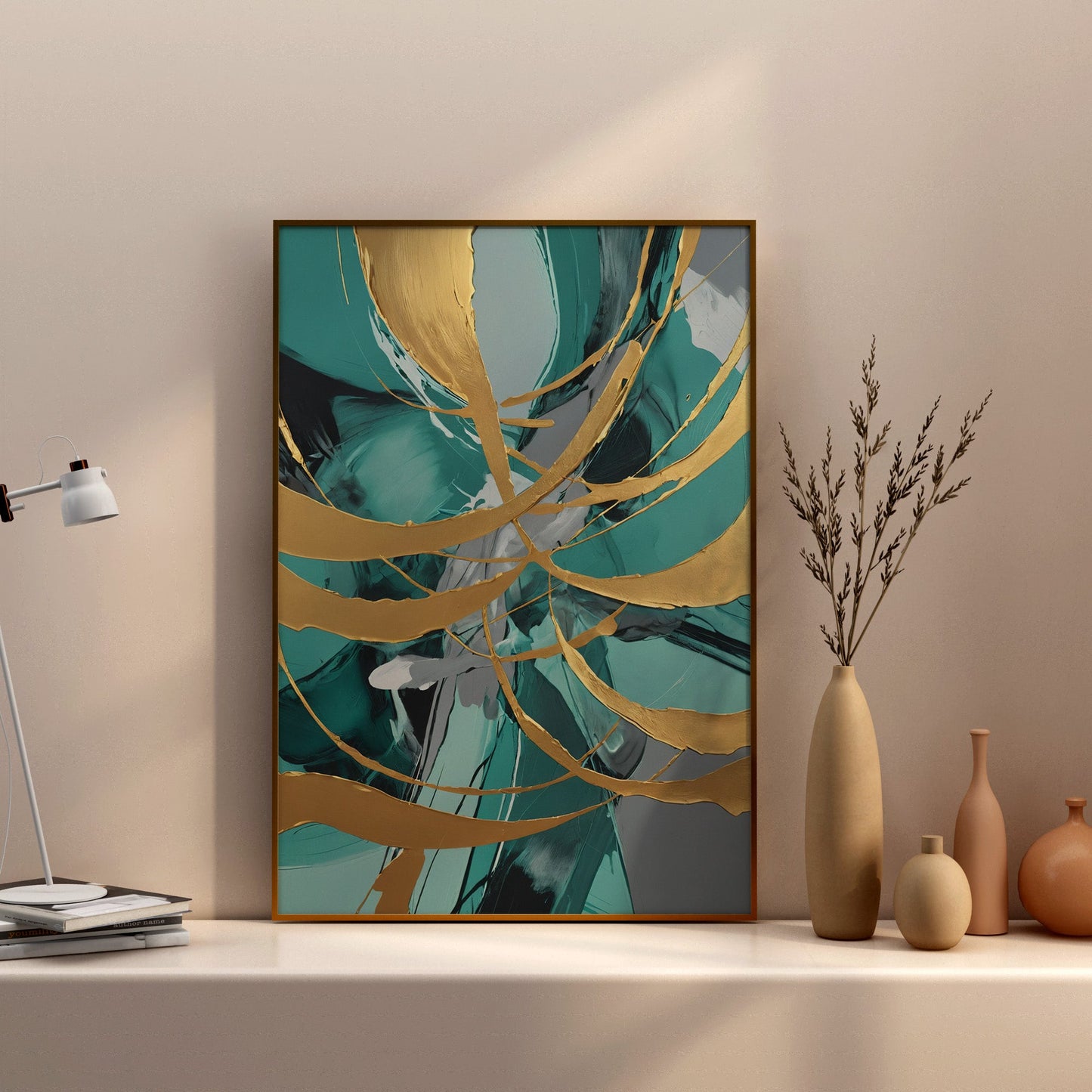 quadros modernos - Impressão abstrata do redemoinho