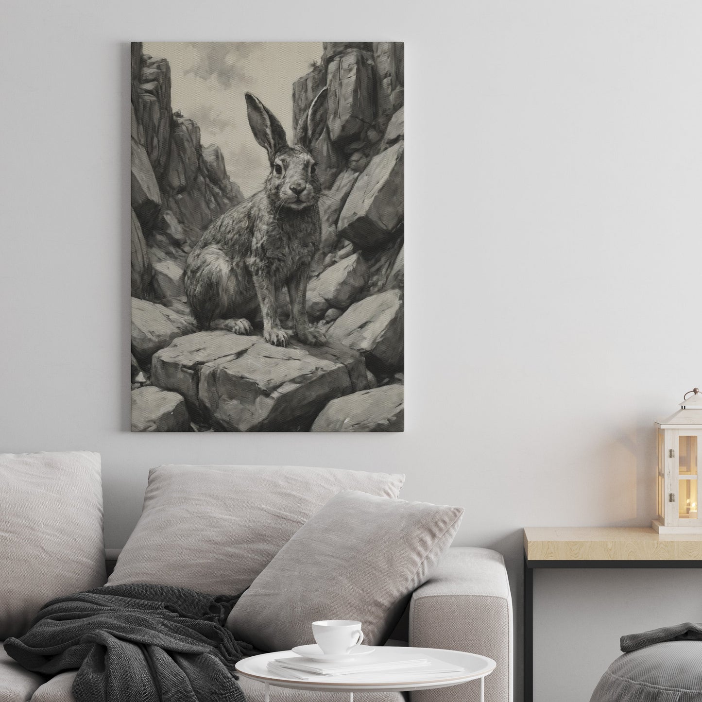 galeria de quadros - Impressão de arte em carvão