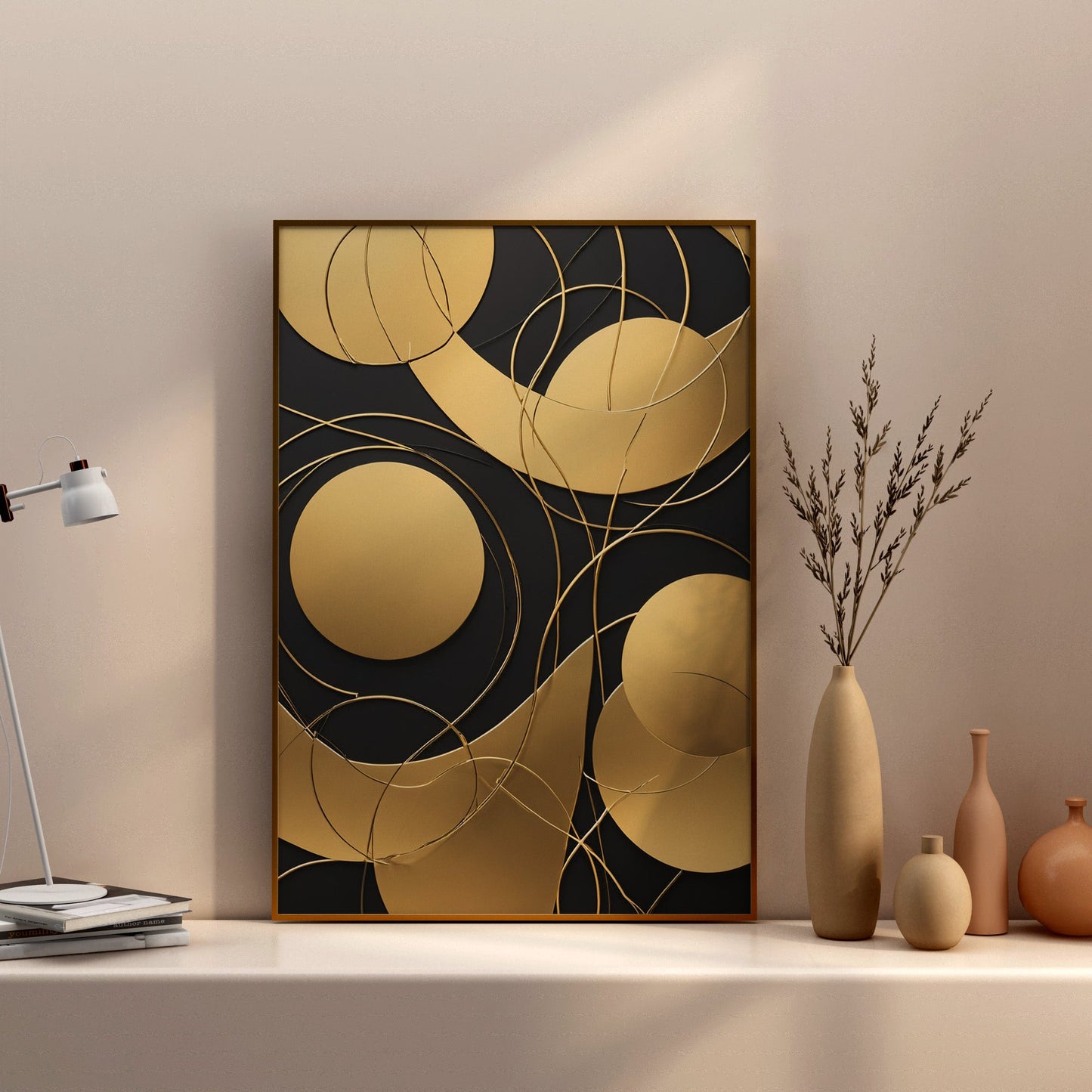 arte digital para imprimir - Impressão de Redemoinho Abstrato