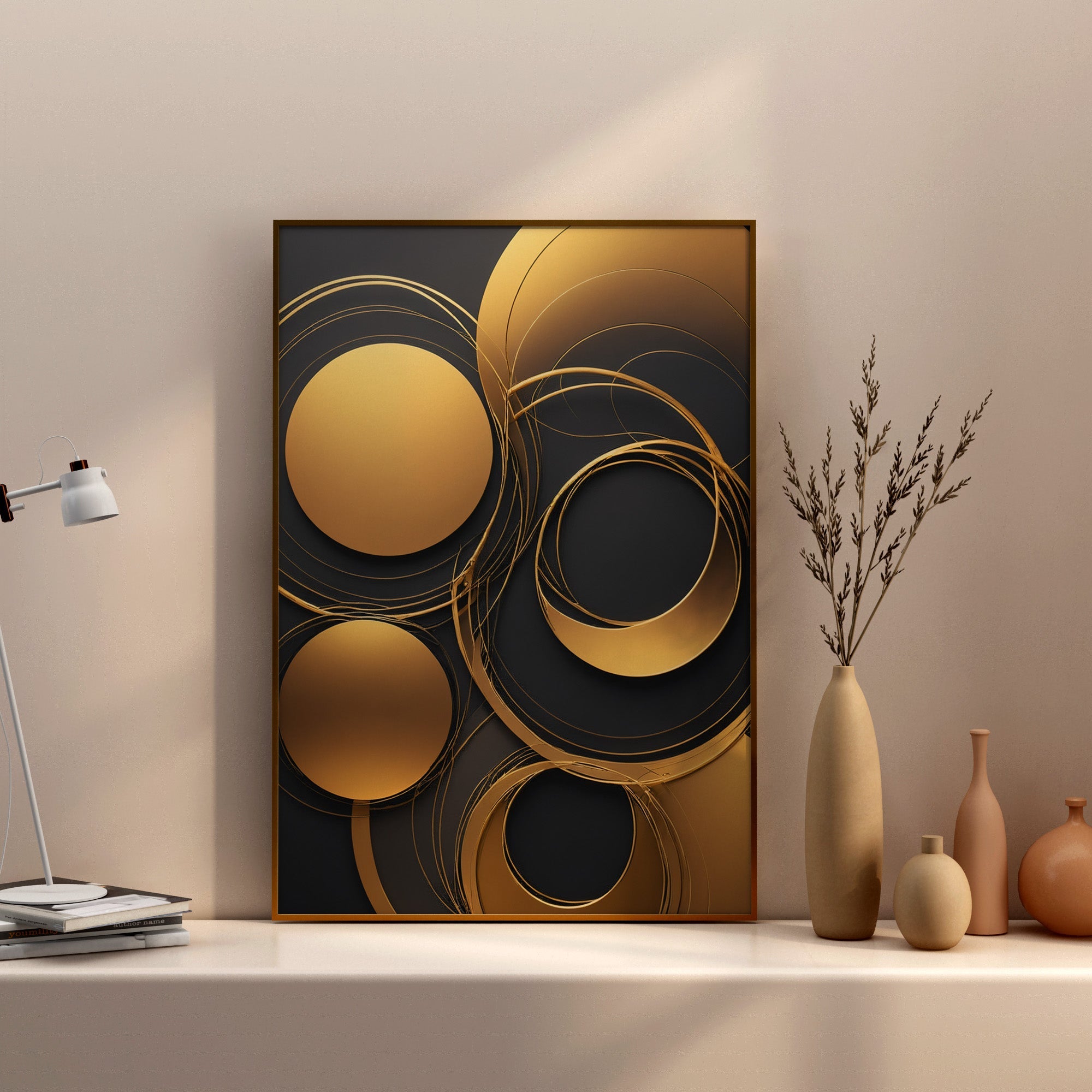 cuadros para cuarto - Impressão de Redemoinho Abstrato