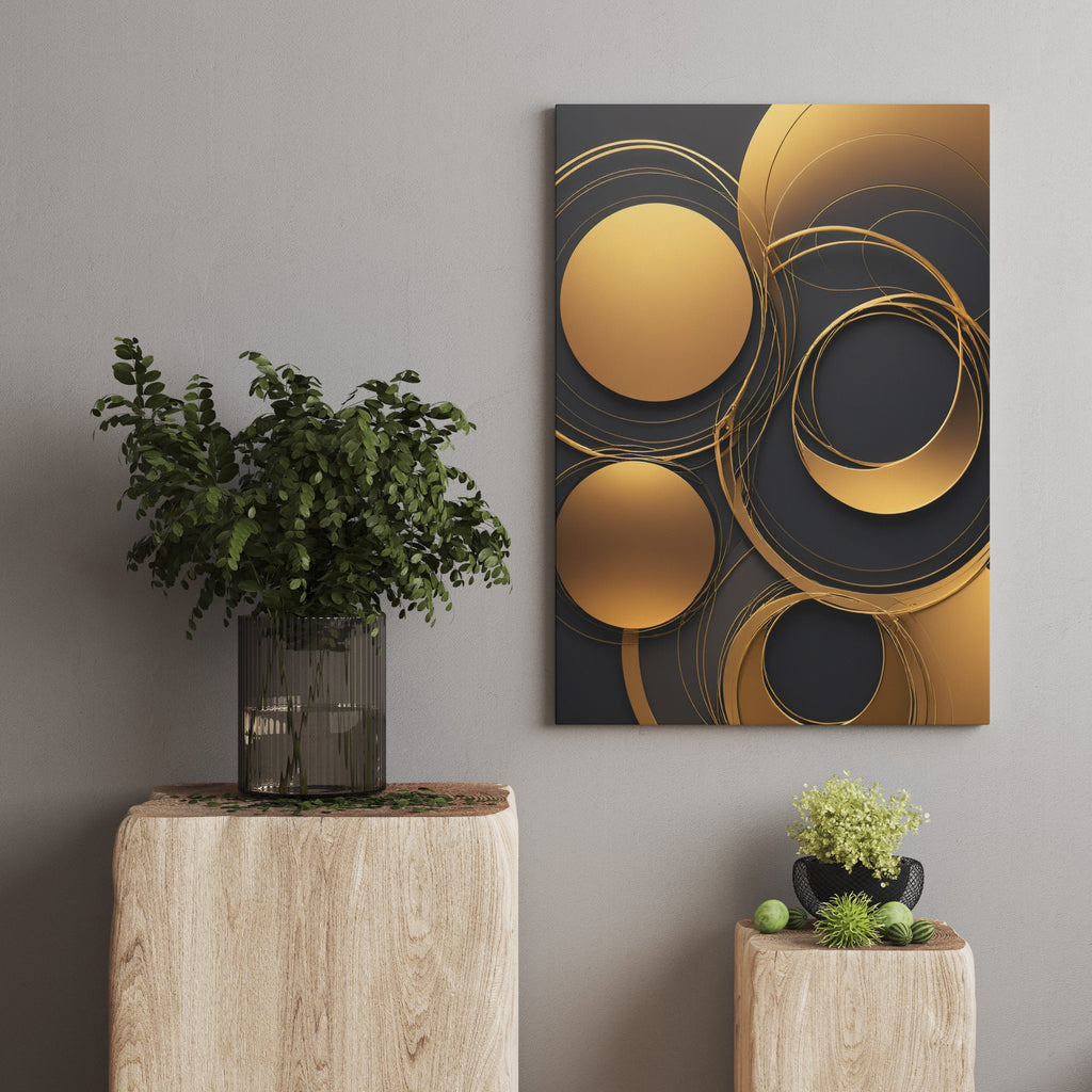 cuadros para cuarto - Impressão de Redemoinho Abstrato