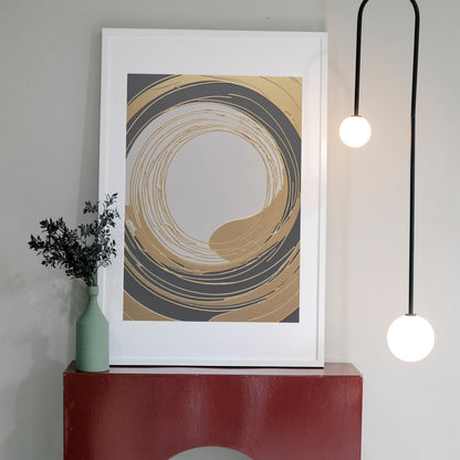 galeria de quadros - Impressão de Redemoinho Abstrato