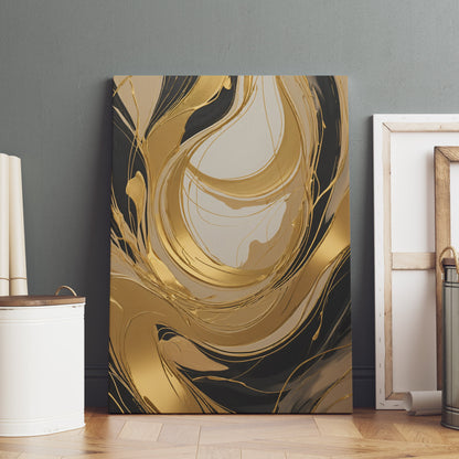 decoração com quadros - Impressão de Redemoinho Abstrato