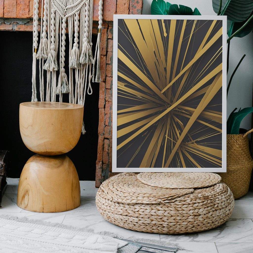 quadros decorativos - Impressão de Redemoinho Abstrato