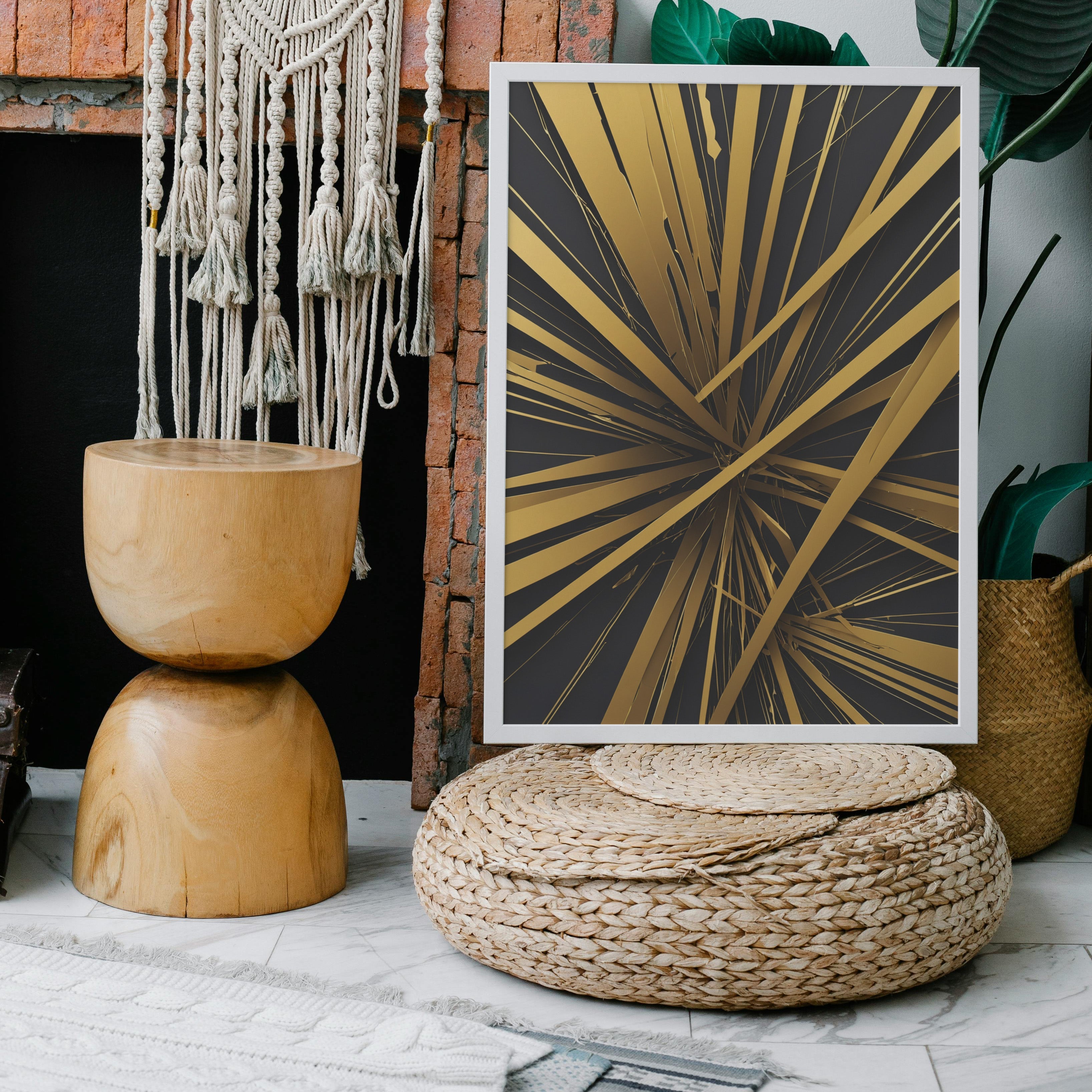 cuadros decorativos - Impressão de Redemoinho Abstrato