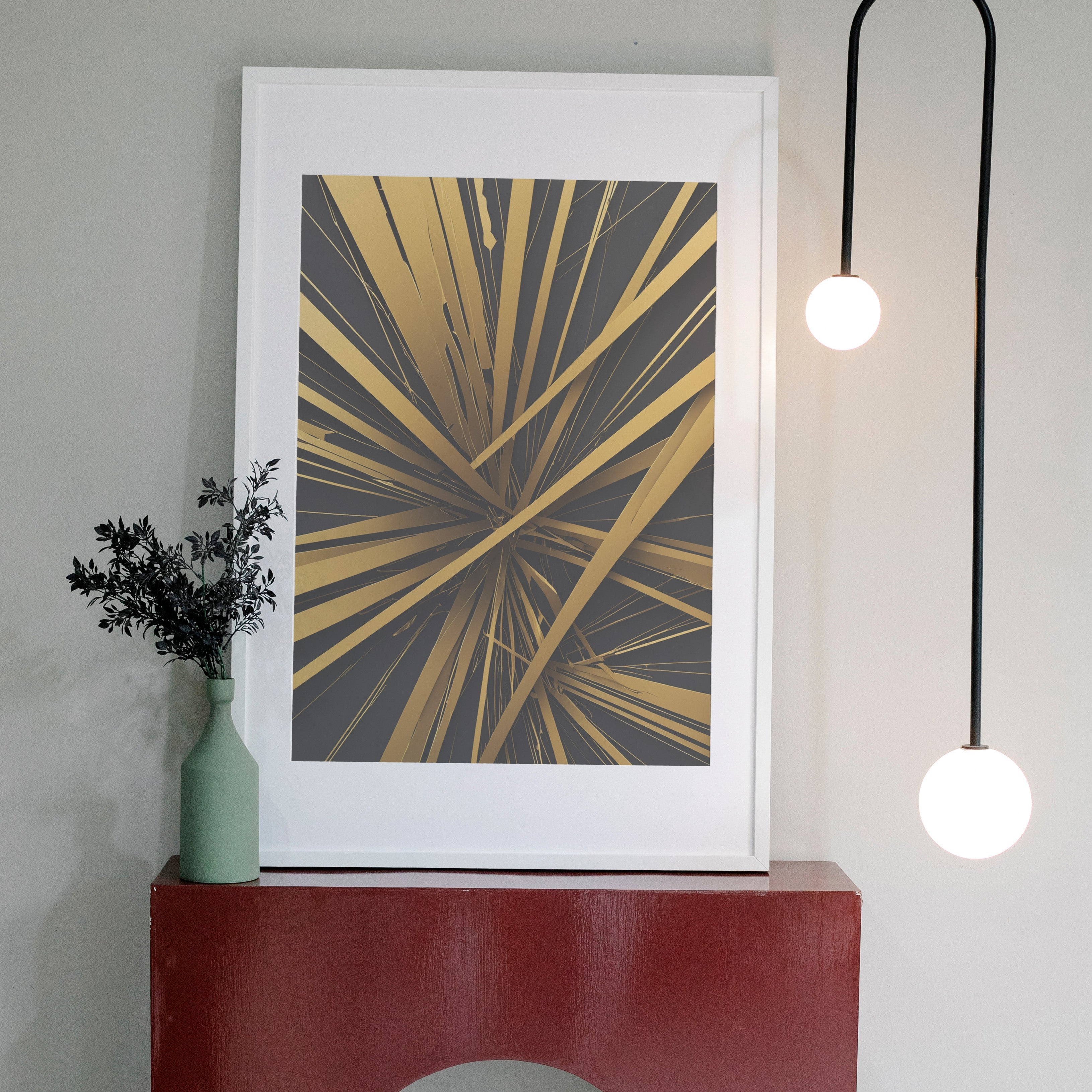 cuadros decorativos - Impressão de Redemoinho Abstrato