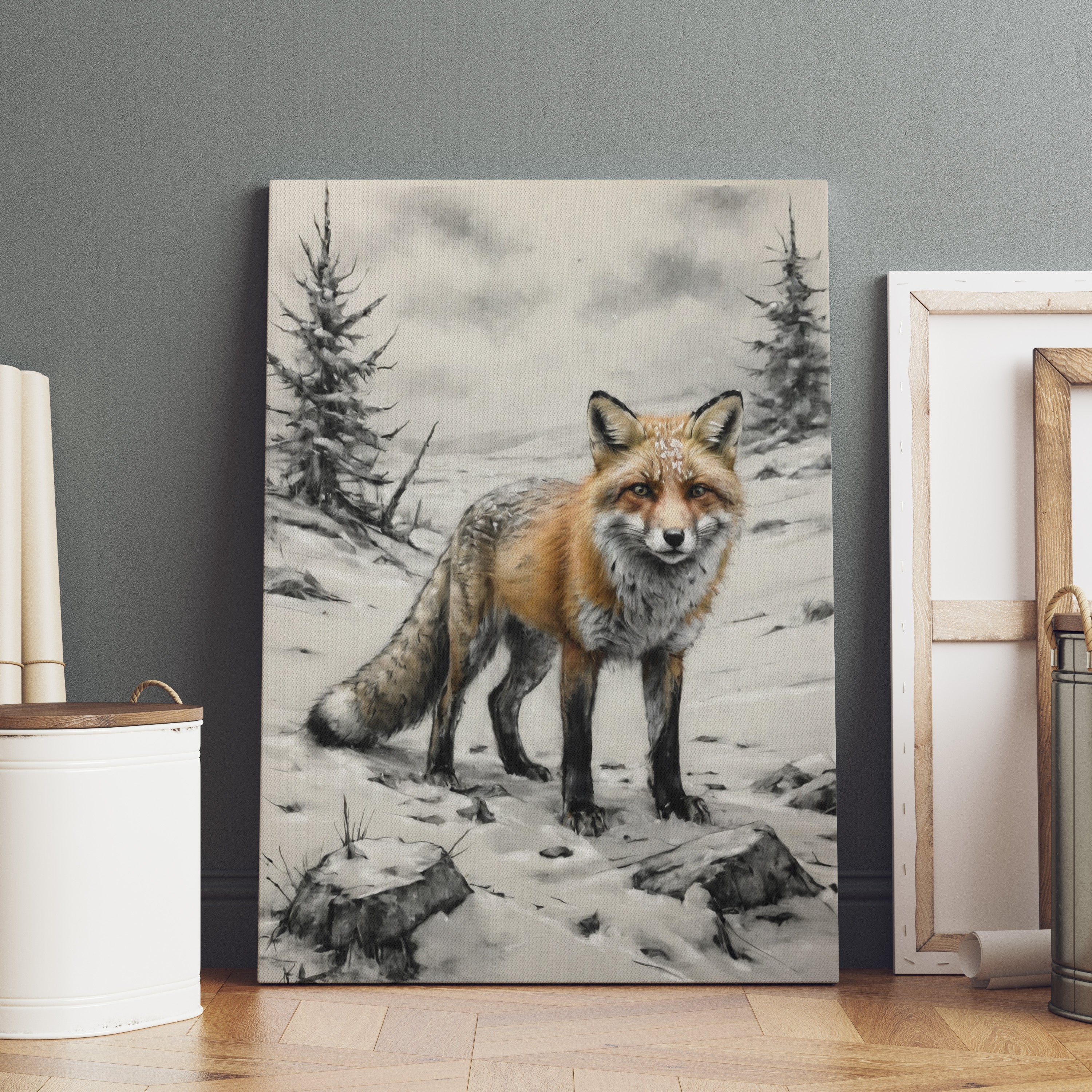 cuadros decorativos - Impresión artística en carvão