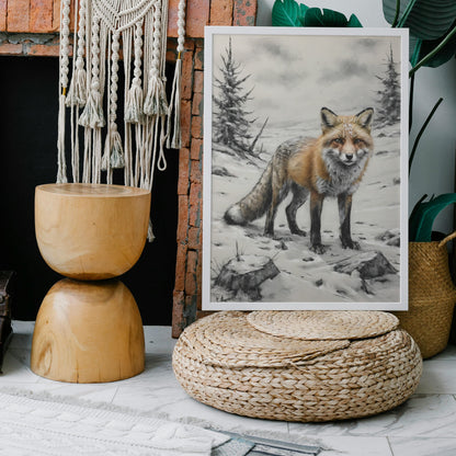 quadros decorativos - Impressão artística em carvão