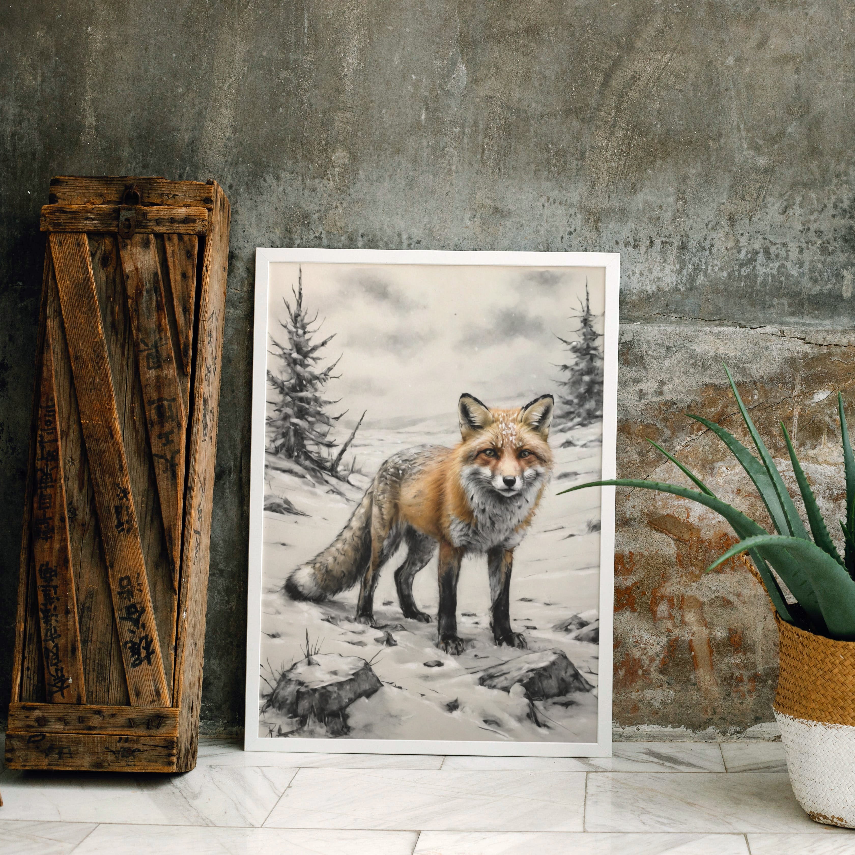 cuadros decorativos - Impresión artística en carvão