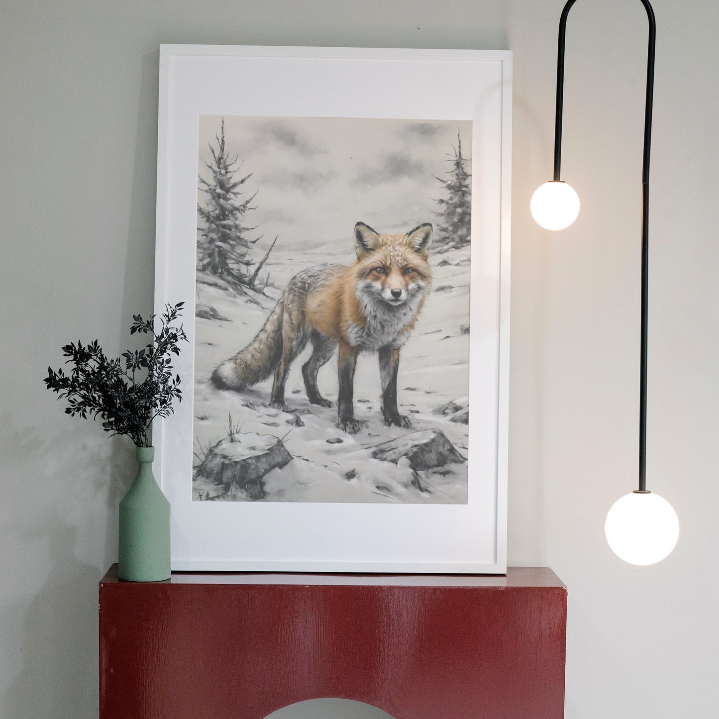 quadros decorativos - Impressão artística em carvão