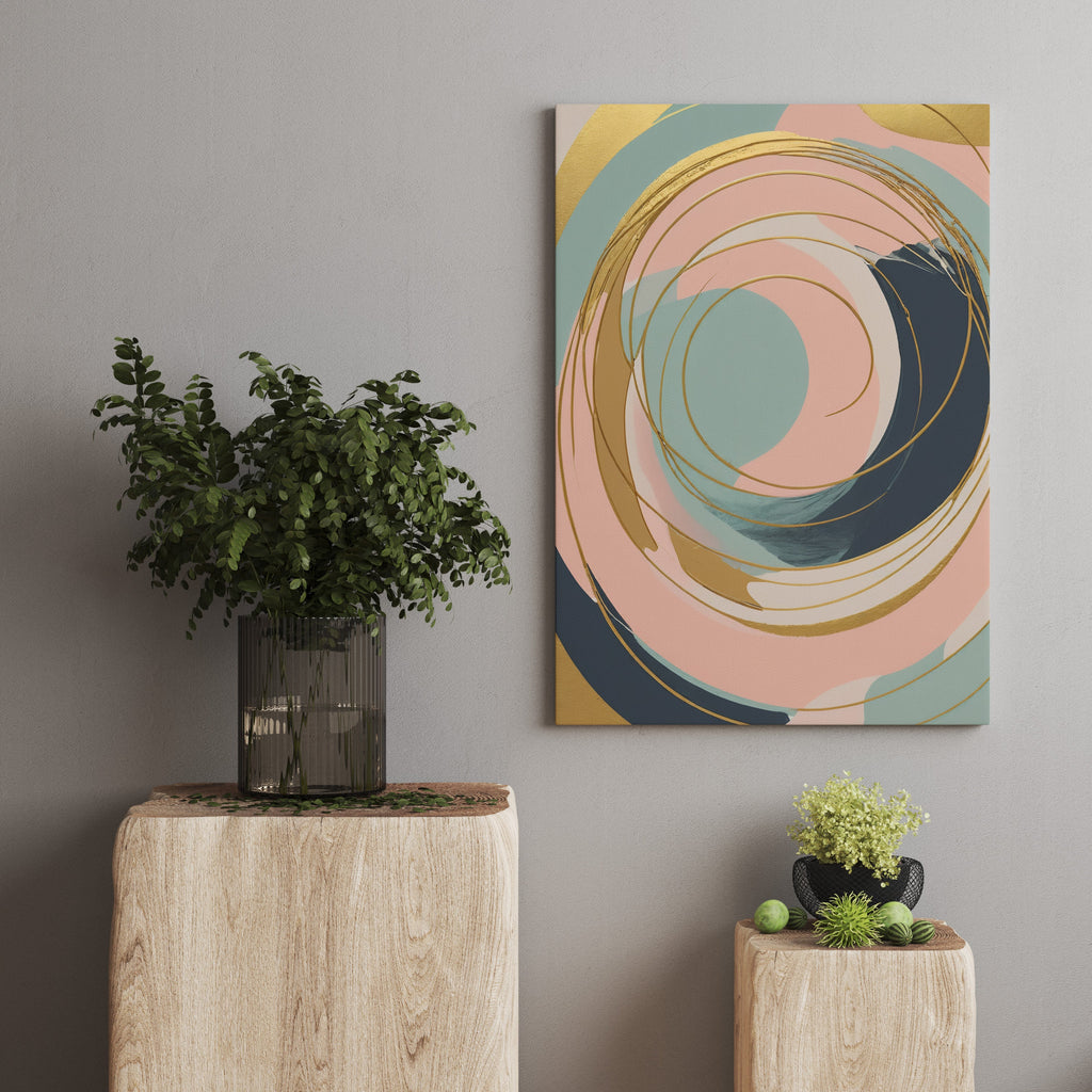 cuadros personalizados - Impresión abstracta en redemoinho