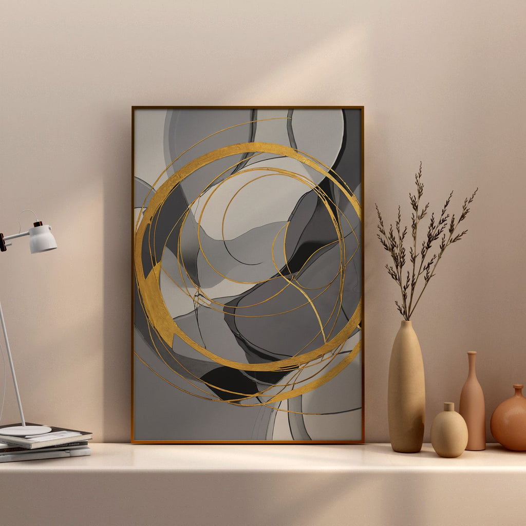 arte de parede - Impresión de Redemoinho Abstrato