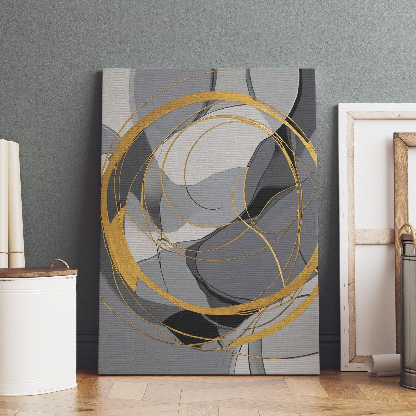 arte de parede - Impressão de Redemoinho Abstrato