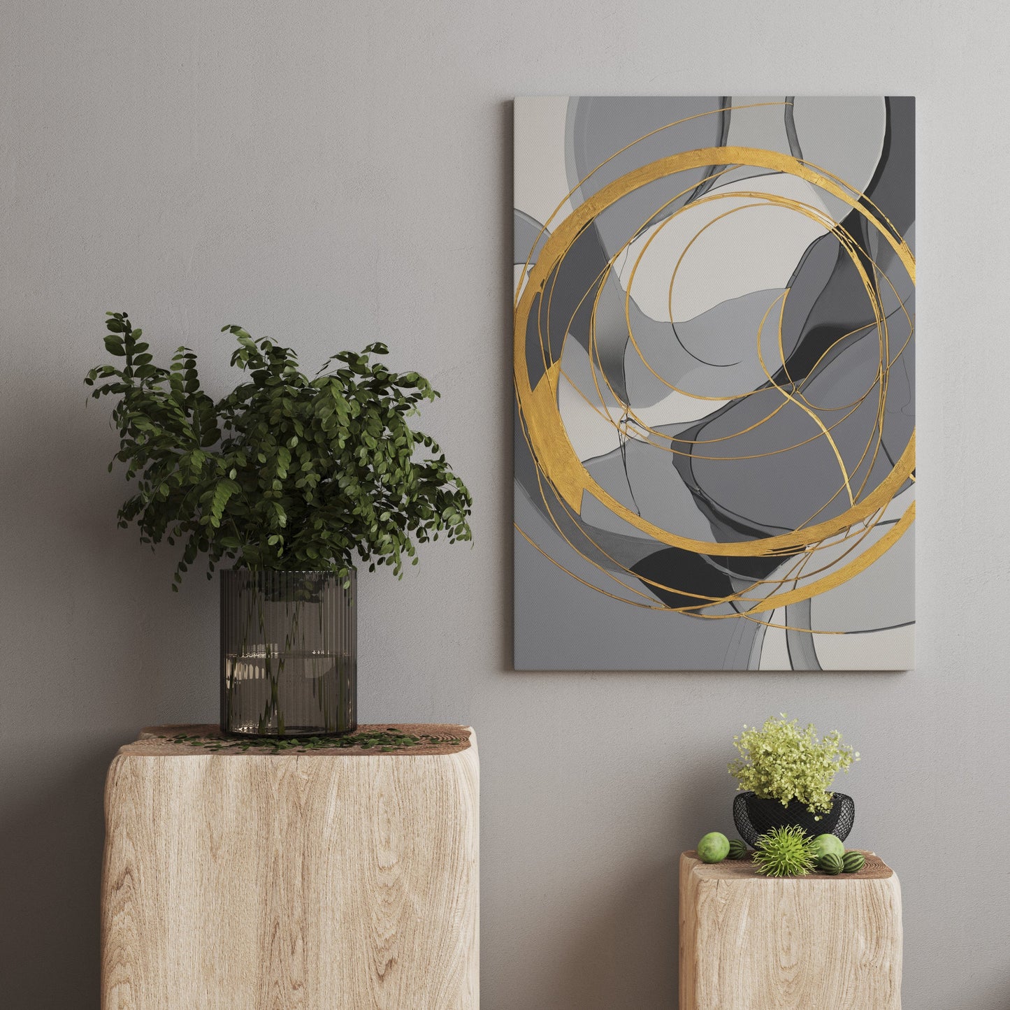 arte de parede - Impressão de Redemoinho Abstrato