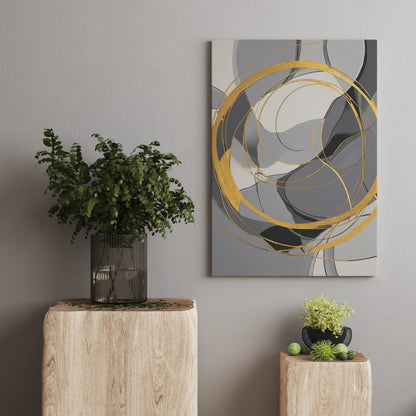 arte de parede - Impressão de Redemoinho Abstrato