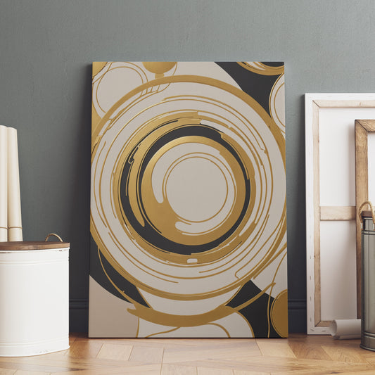 quadros para sala - Impressão de redemoinho abstrato