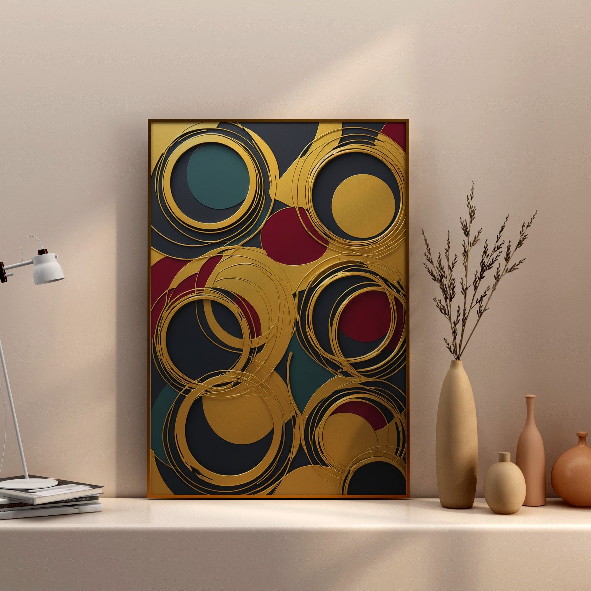 cuadros modernos - Impresión de Redemoinho Abstrato