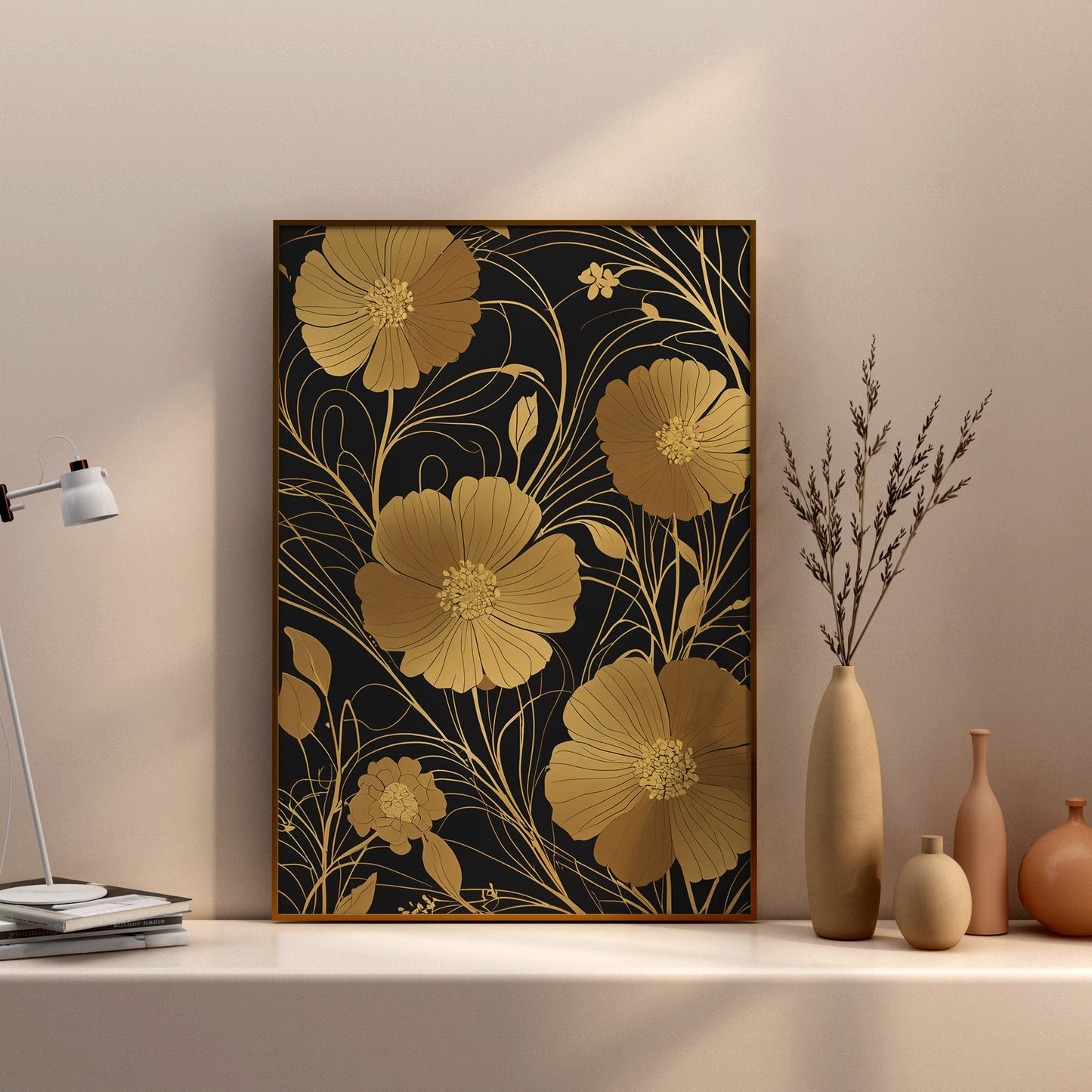 pôsteres decorativos - Estampa de redemoinho abstrato