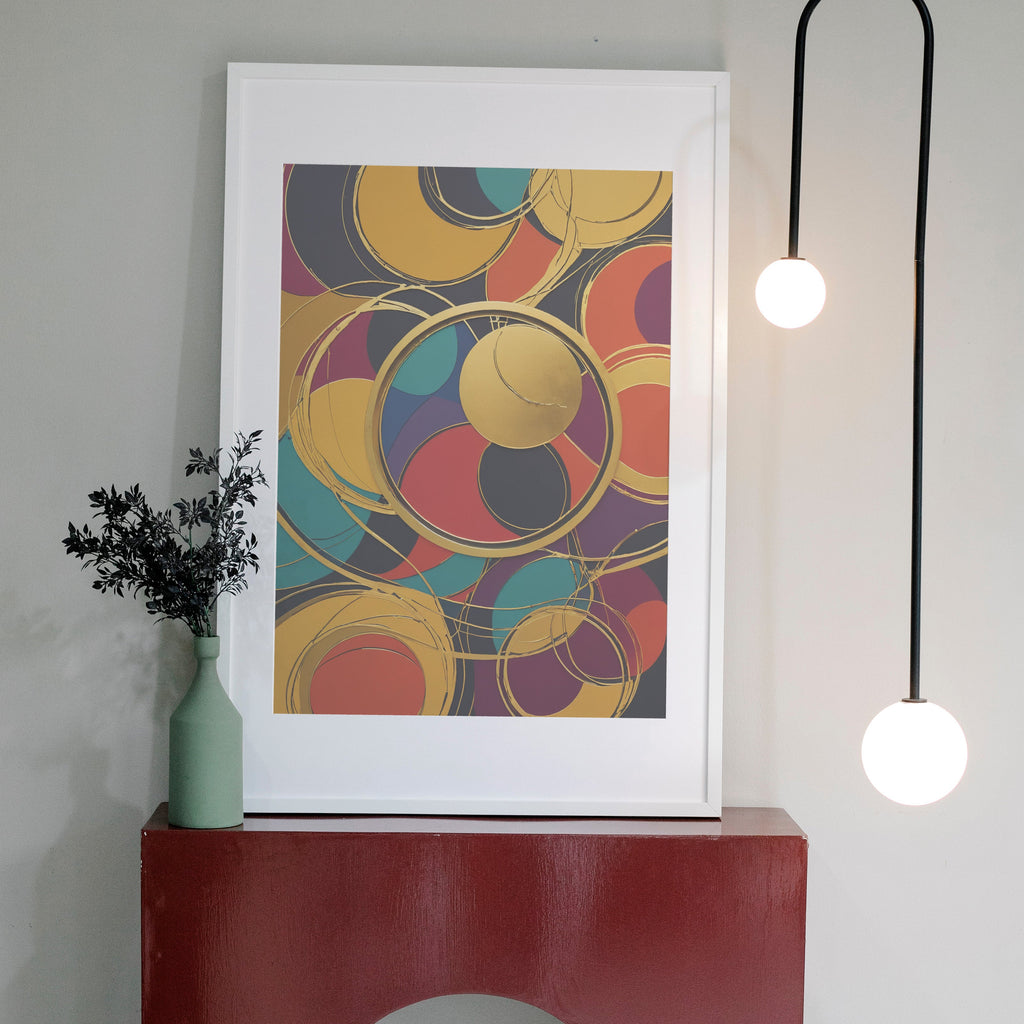 impresión en tela - Impresión de Redemoinho Abstrato