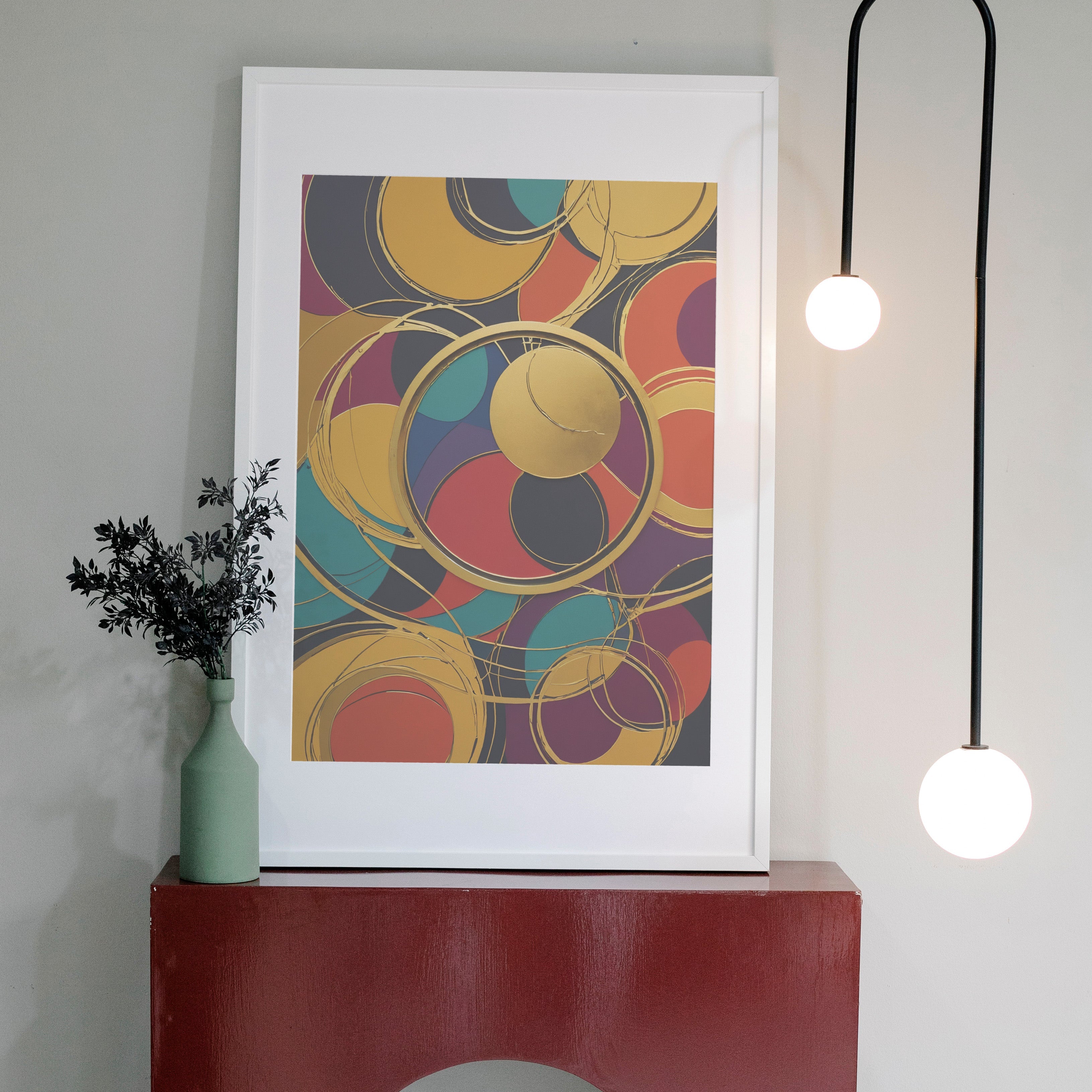 impresión en tela - Impresión de Redemoinho Abstrato