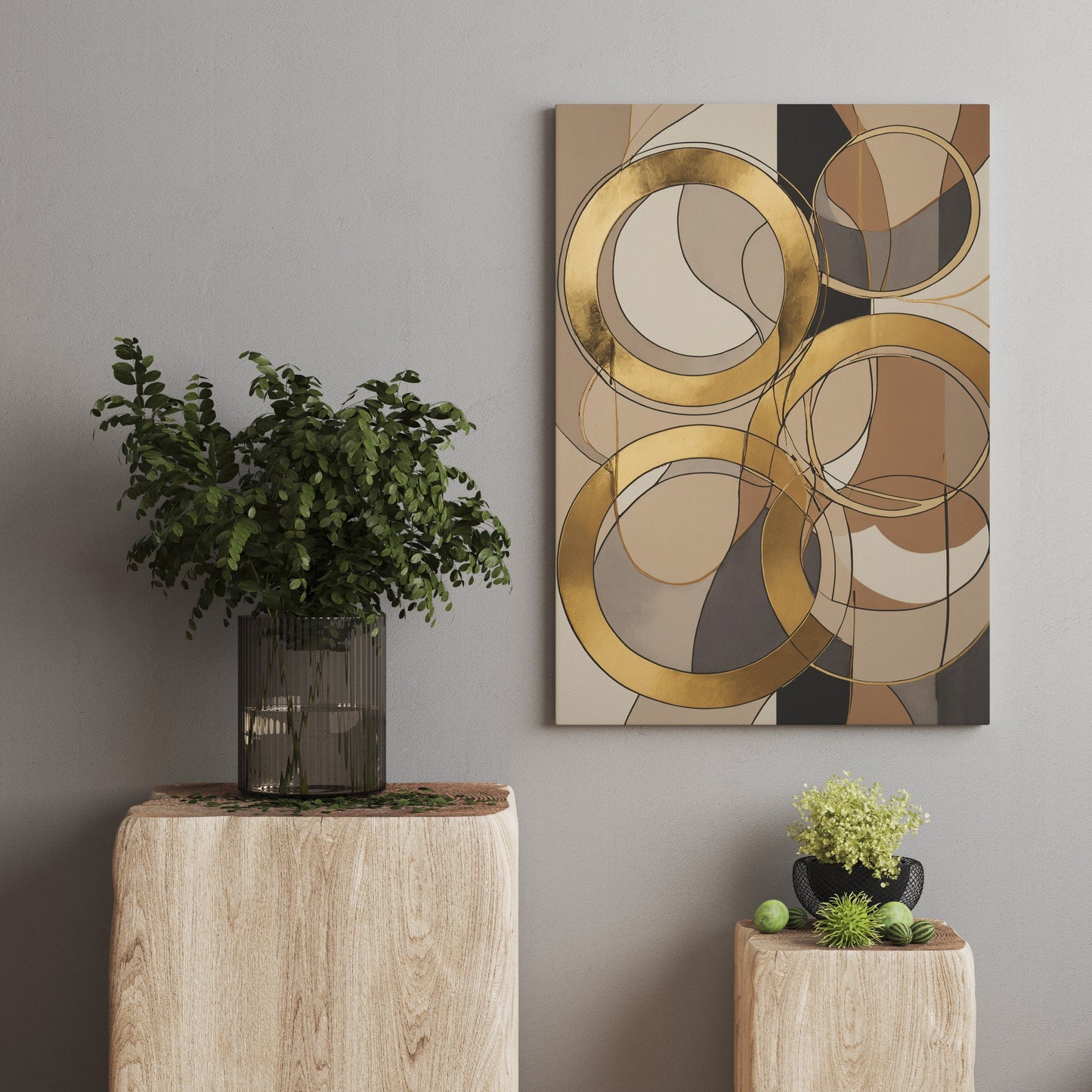 quadros para quarto - Impressão de Redemoinho Abstrato