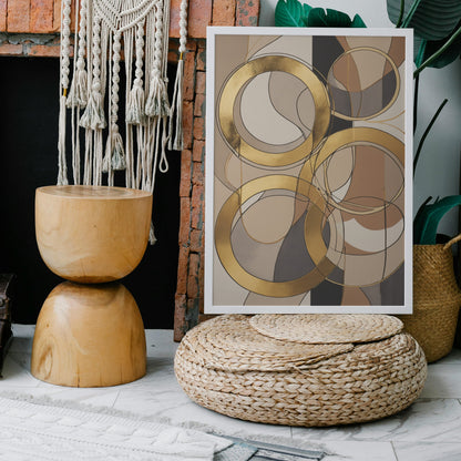 quadros para quarto - Impressão de Redemoinho Abstrato