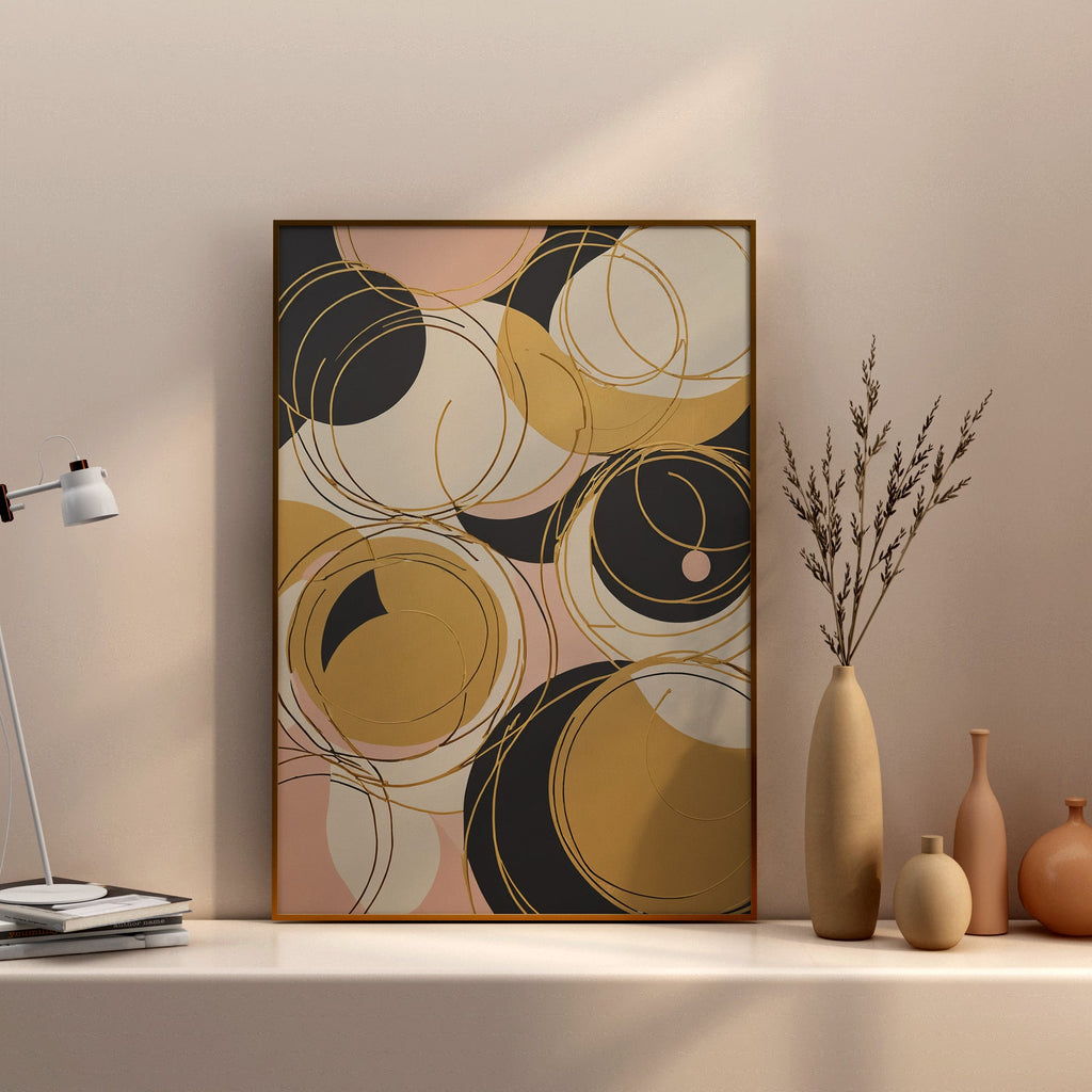 cuadros minimalistas - Impresión de Redemoinho Abstrato