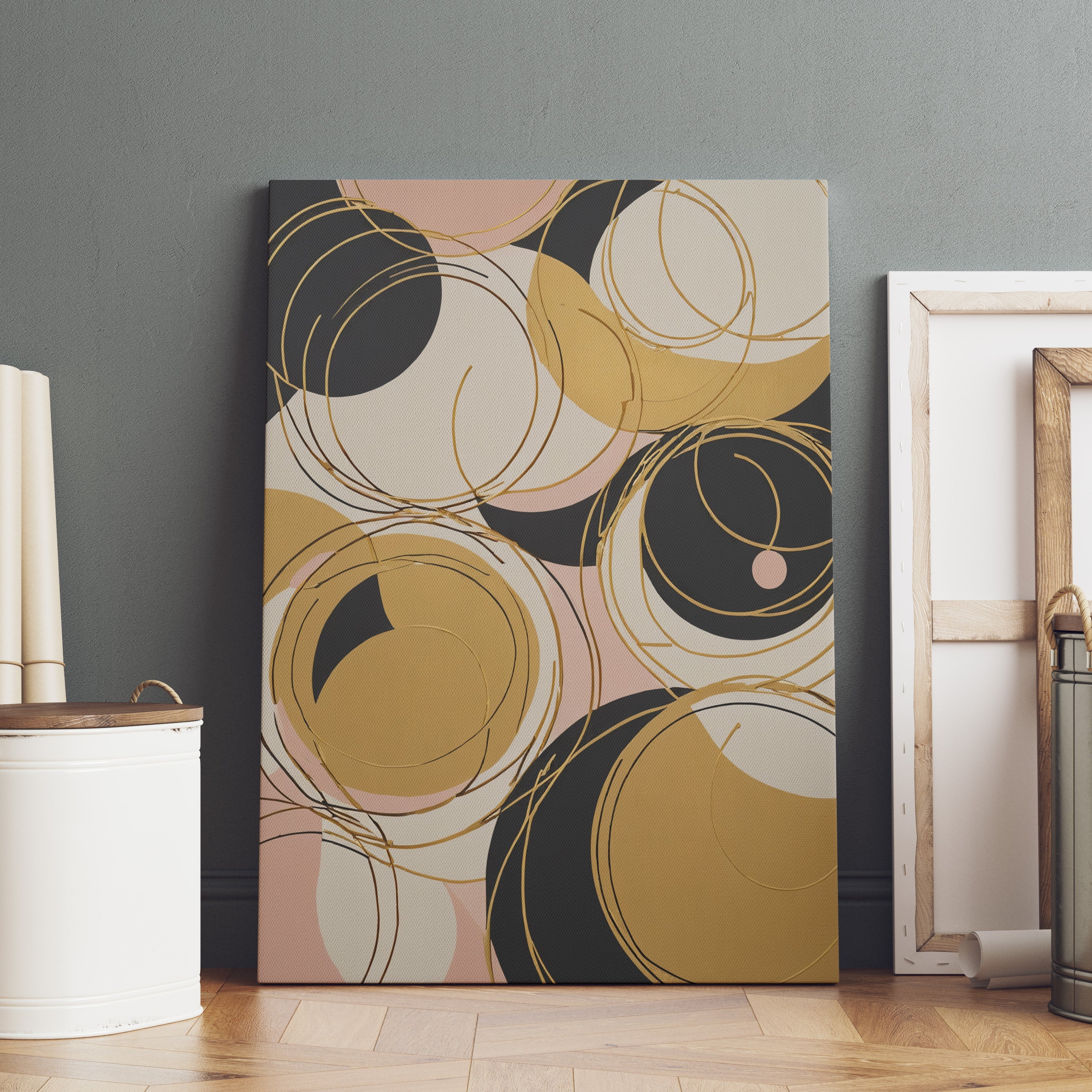 cuadros minimalistas - Impresión de Redemoinho Abstrato