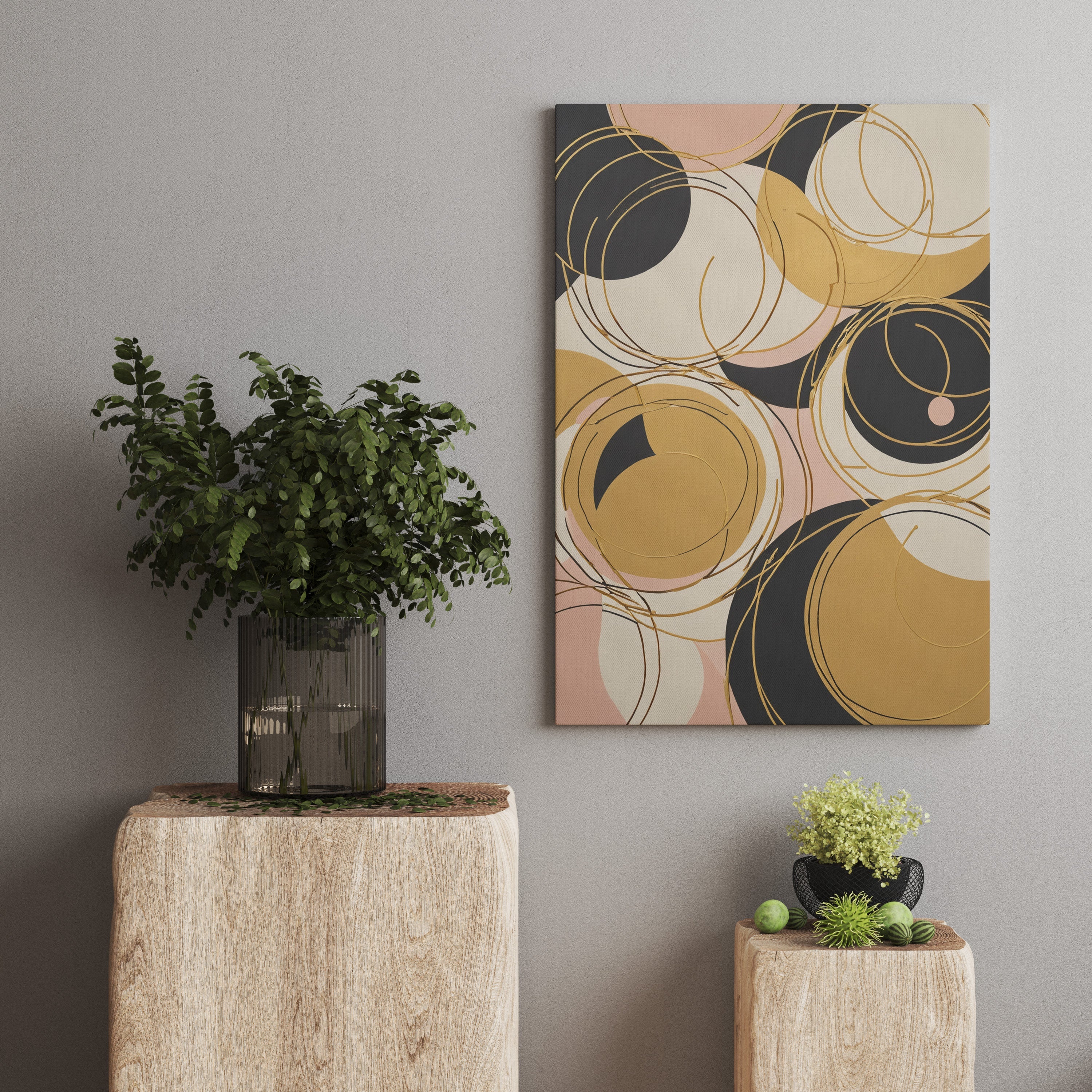 cuadros minimalistas - Impresión de Redemoinho Abstrato