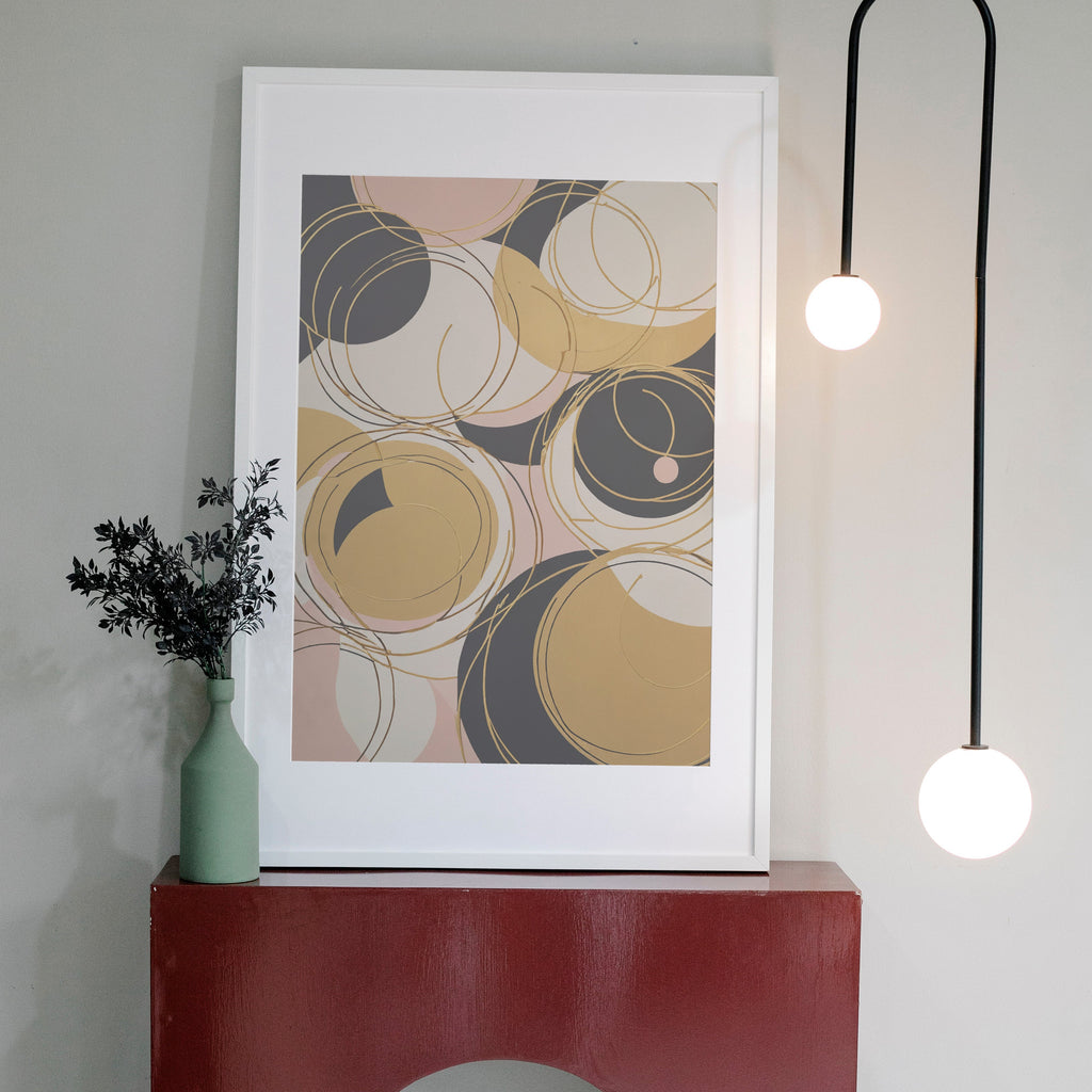 cuadros minimalistas - Impresión de Redemoinho Abstrato