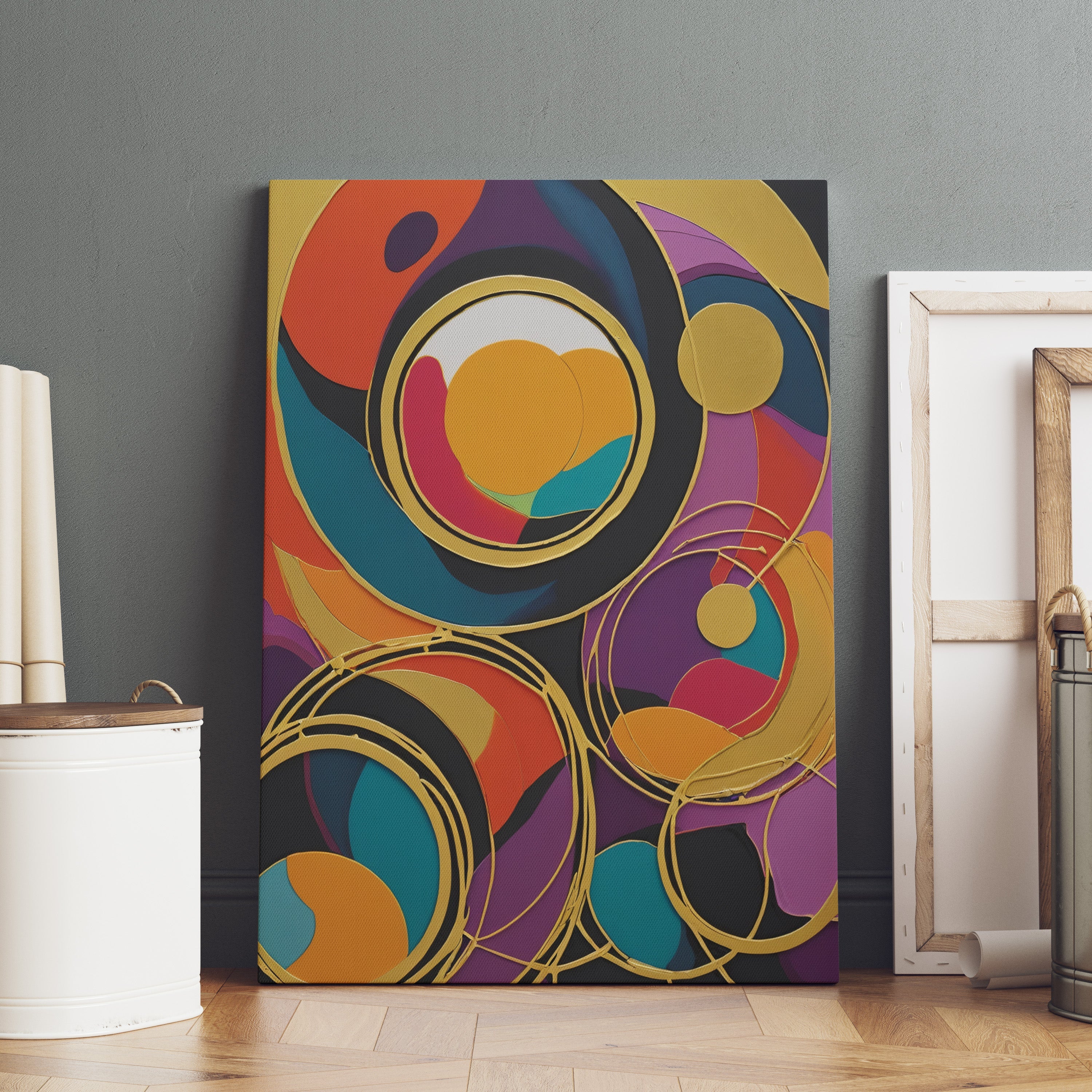 quadros escandinavos - Impresión de Redemoinho Abstrato