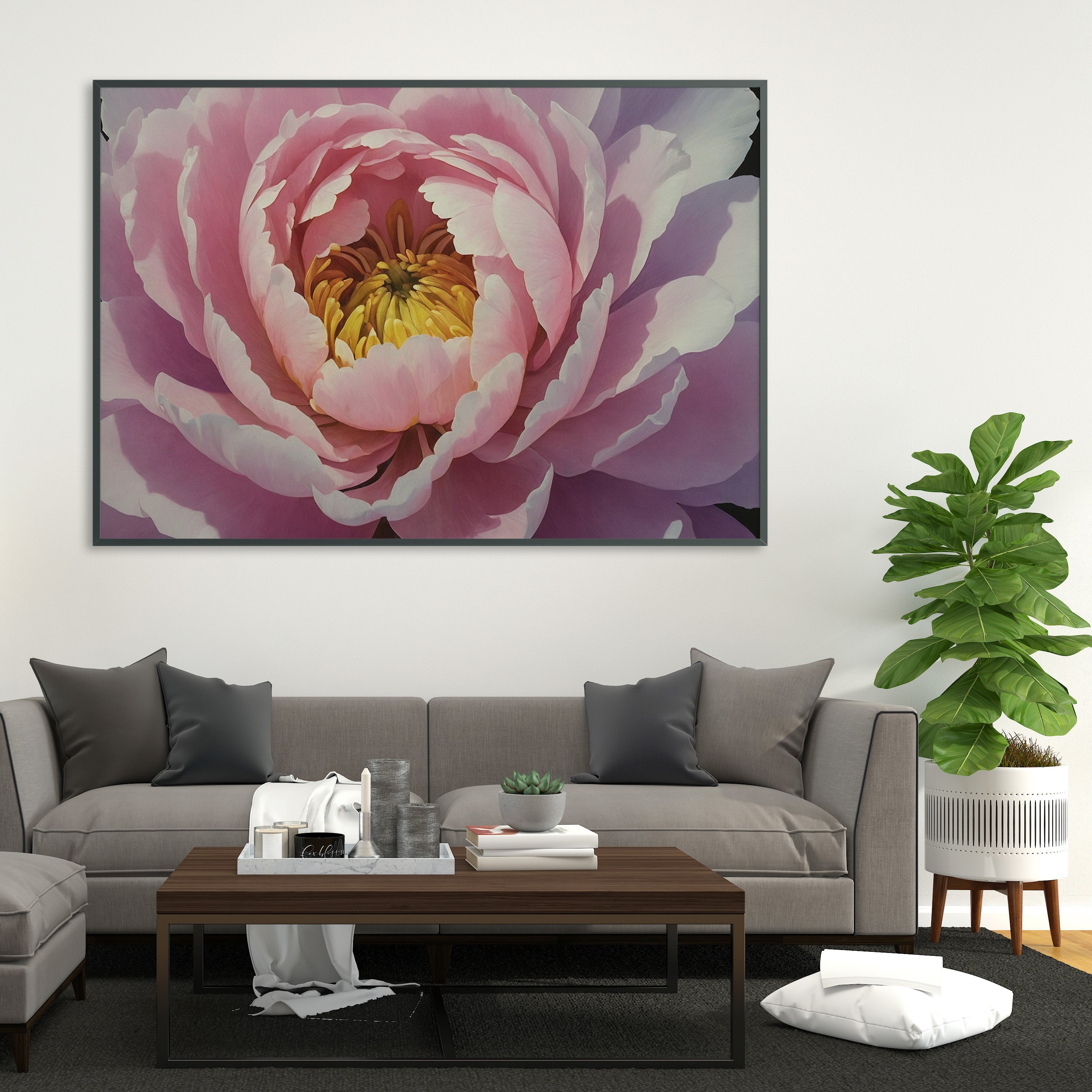 cuadros para cocina - Arte floral abstrata